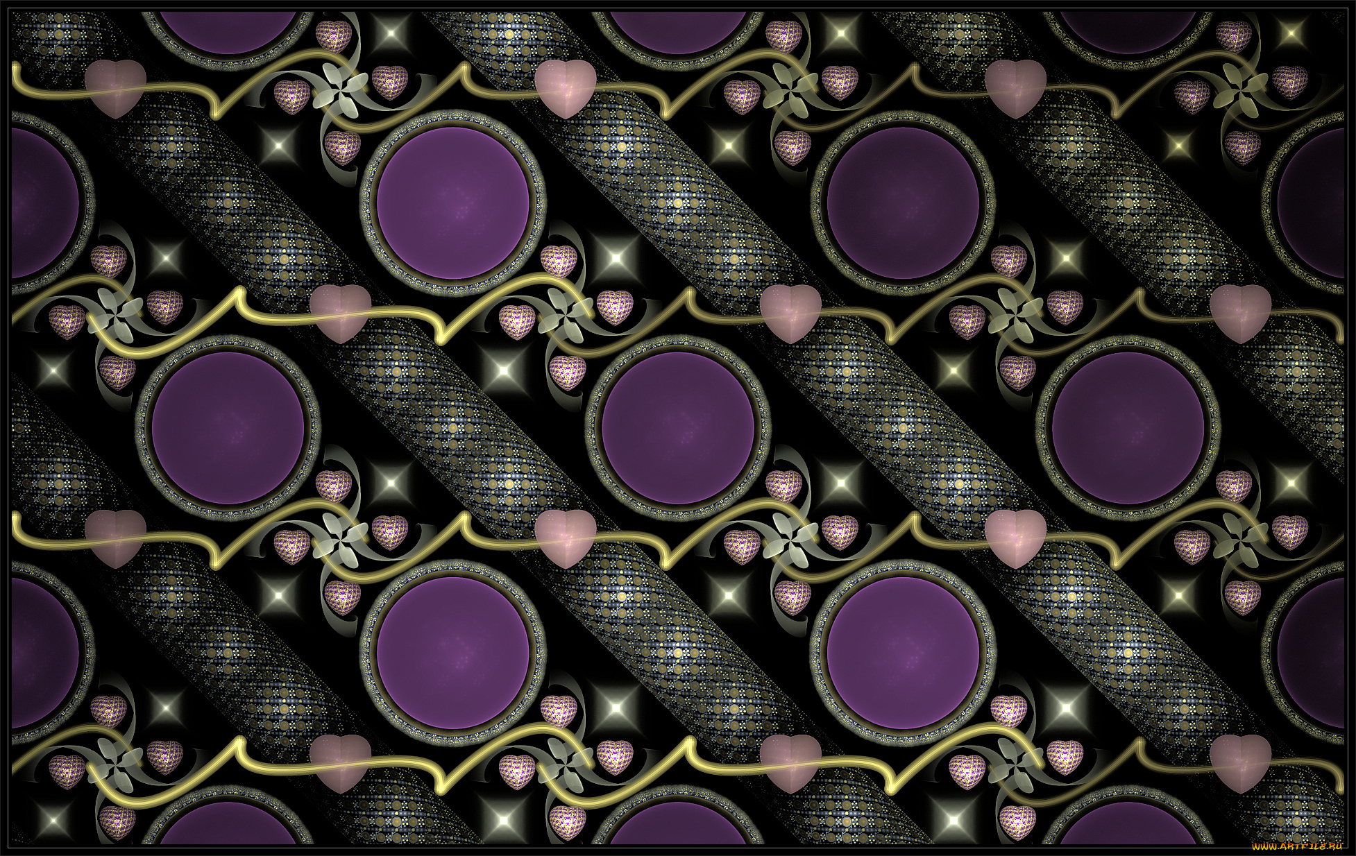 3д, графика, фракталы, , fractal, цвета, фон, узор