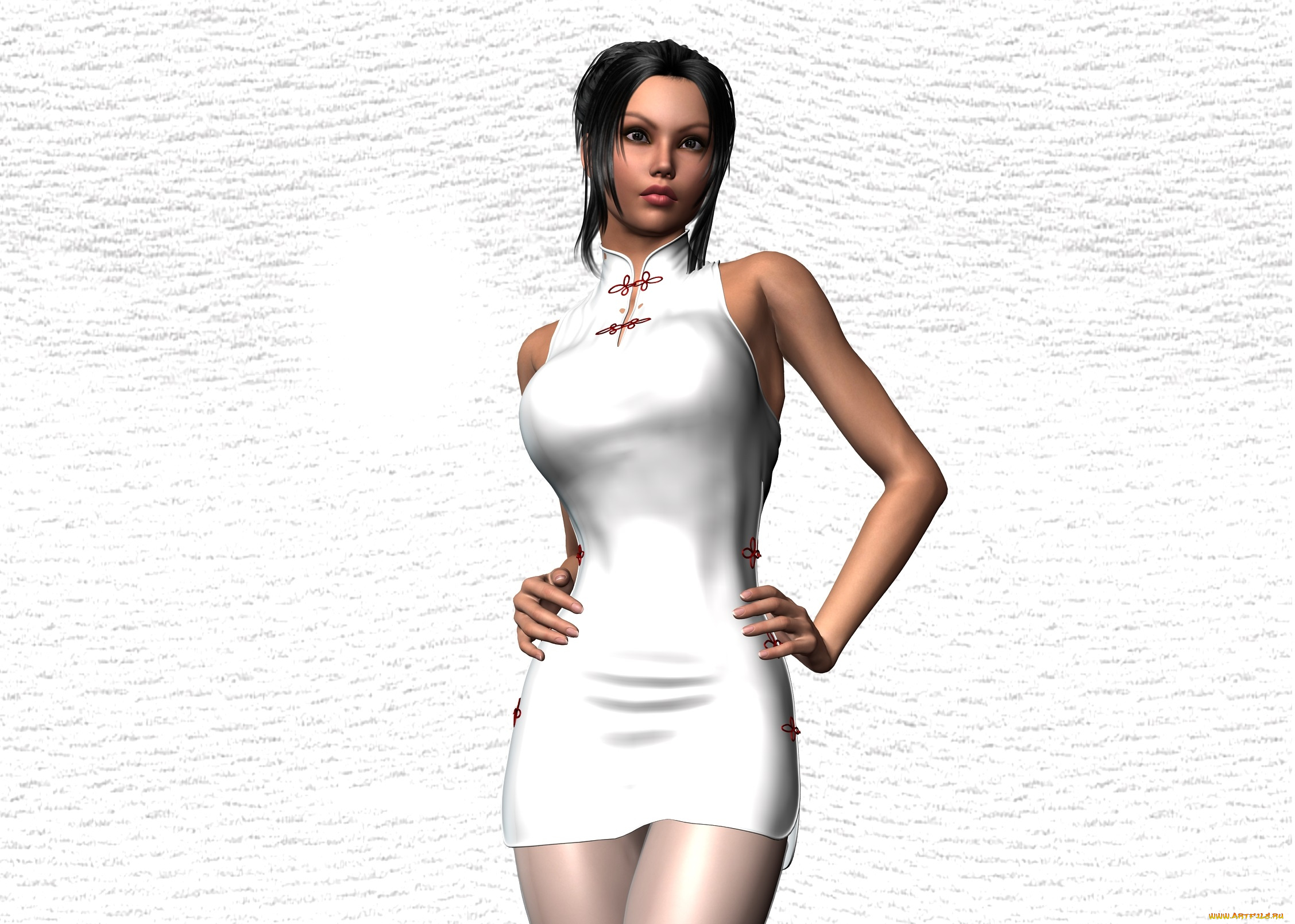 3д, графика, люди, , people, фон, взгляд, девушка