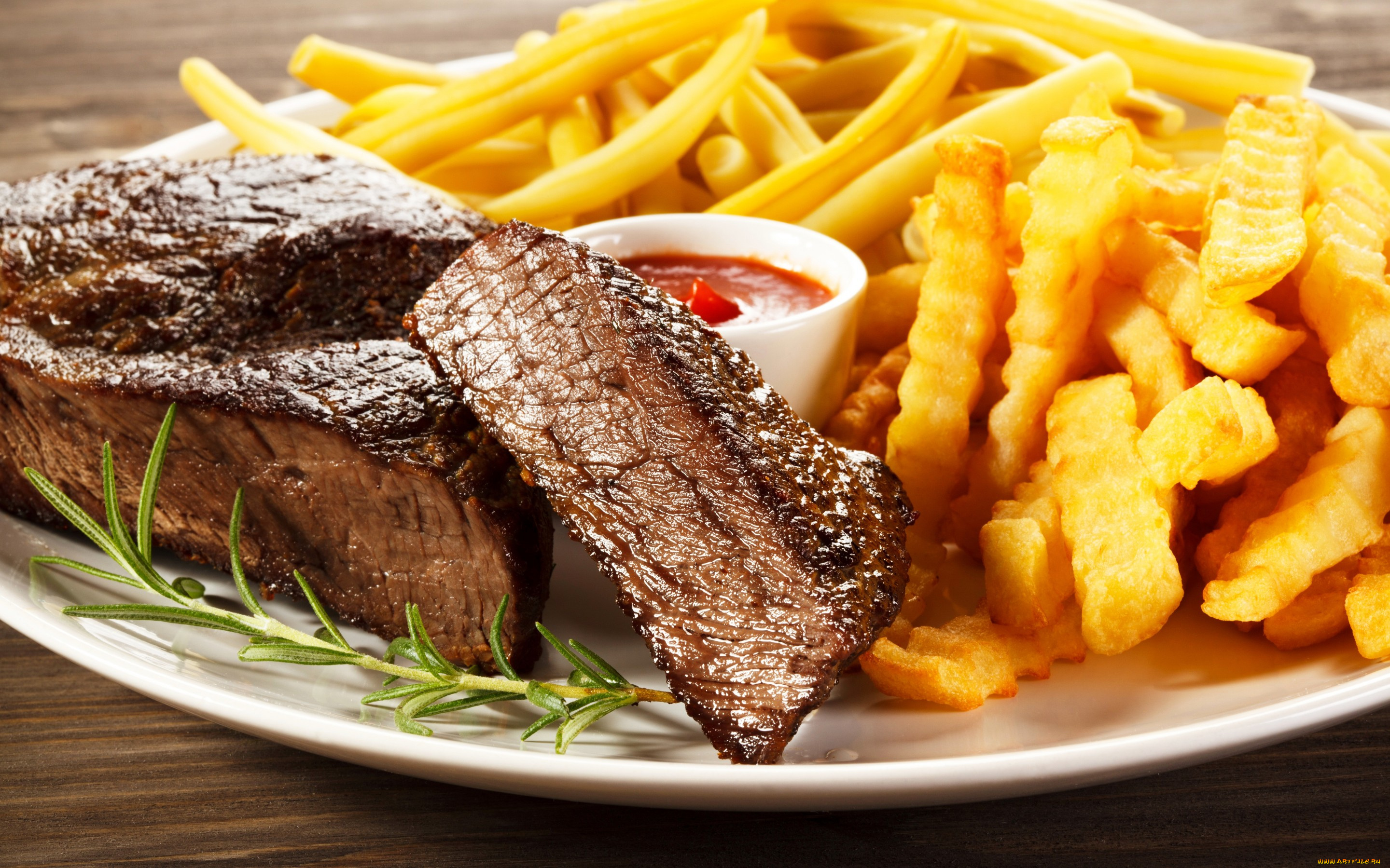 еда, мясные, блюда, соус, баранина, meat, мясо, картофель, фри