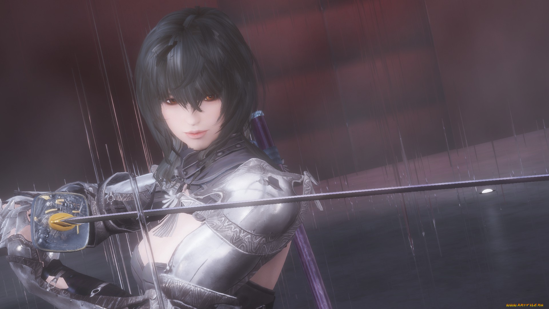 3д, графика, фантазия, , fantasy, девушка, фон, взгляд