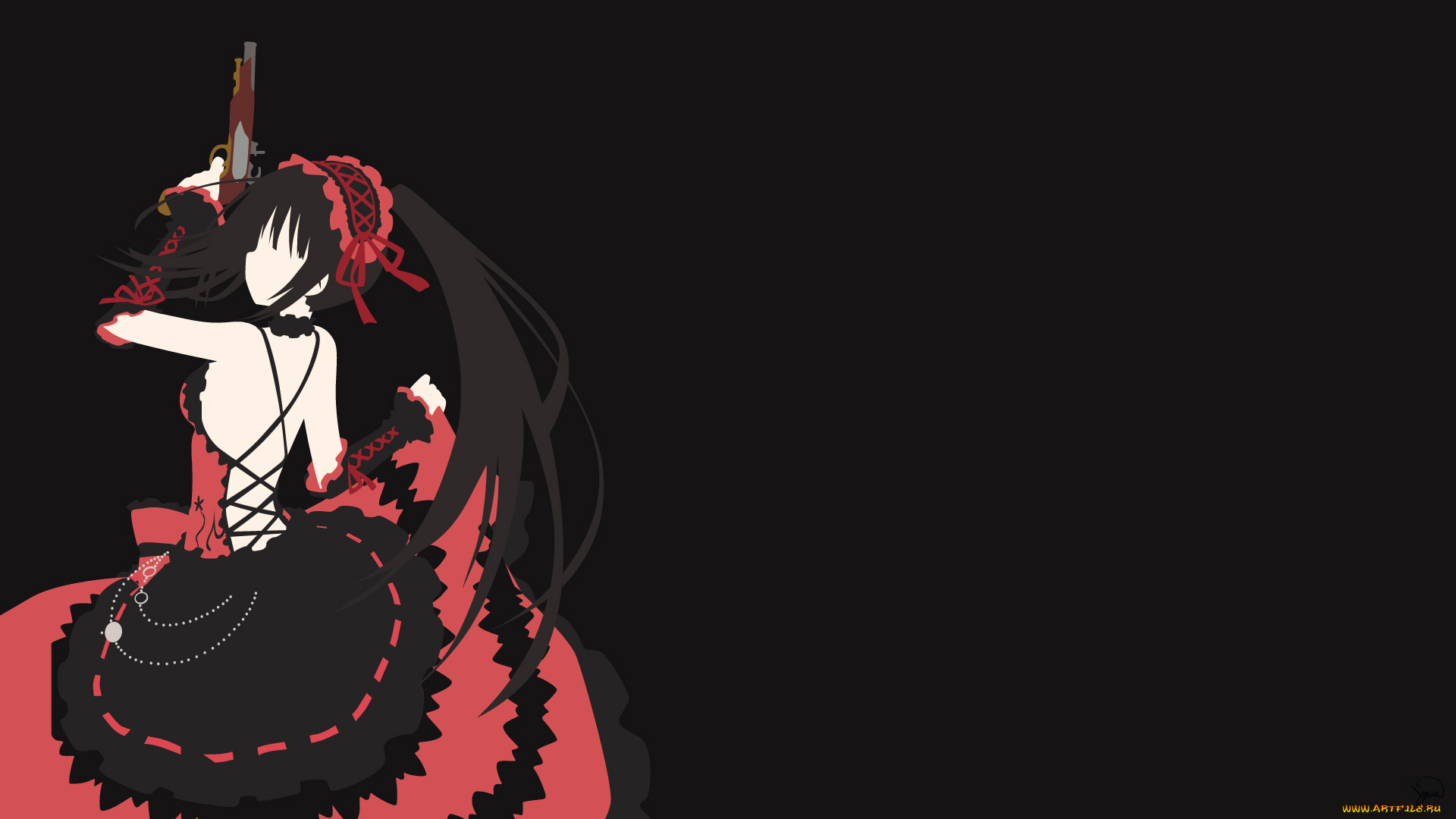 аниме, date, a, live, девушка