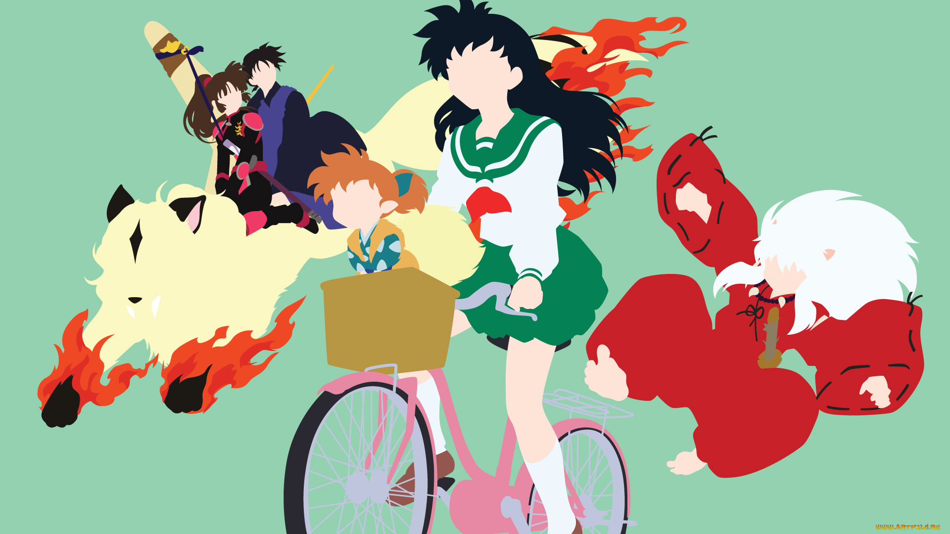 аниме, inuyasha, инуяша