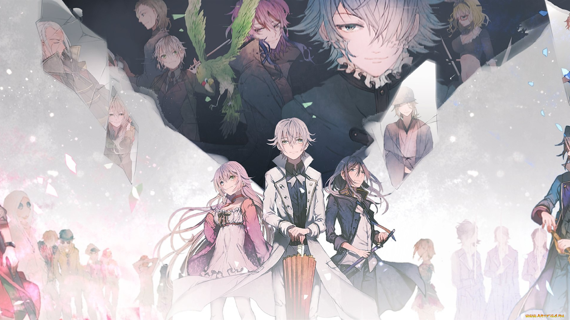 аниме, k, project, арт, парни, проект, кей