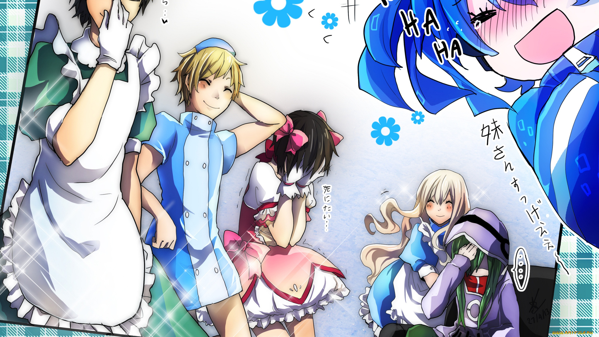 аниме, kagerou, project, kagerou, project