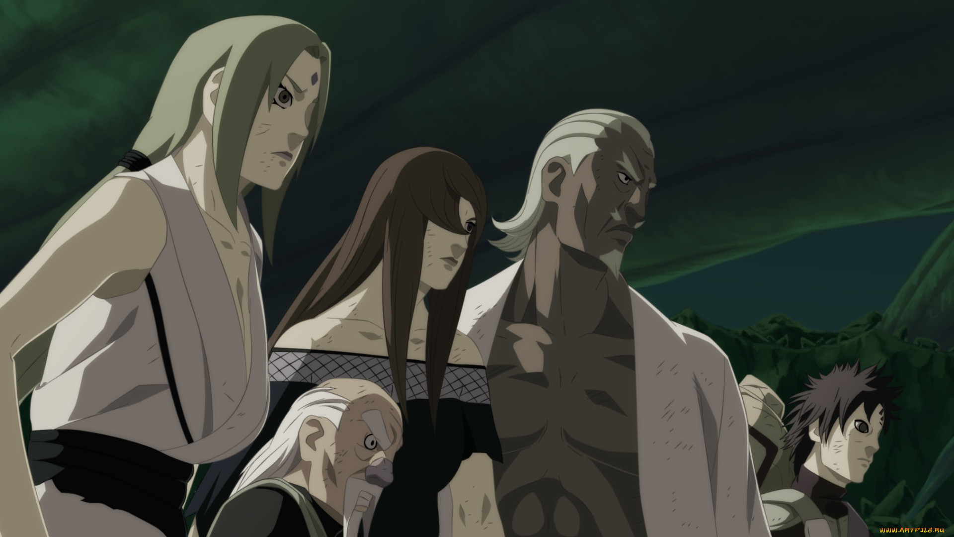 аниме, naruto, персонажи