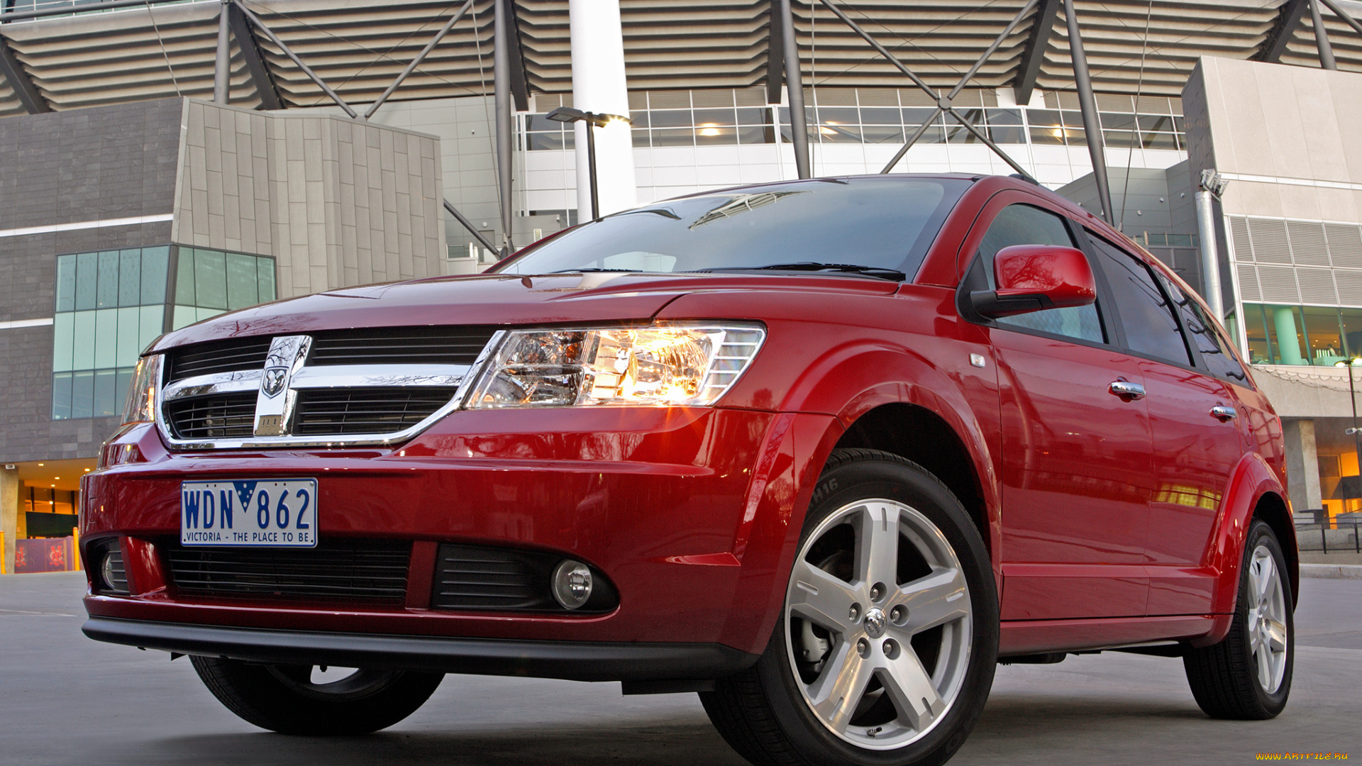 автомобили, dodge, journey, rt, au-spec, jc, красный