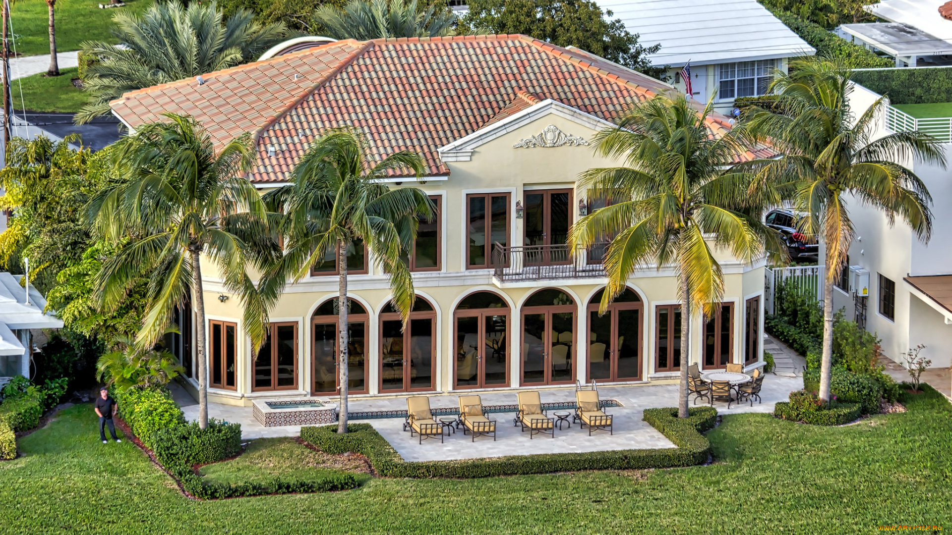 города, -, здания, , дома, вилла