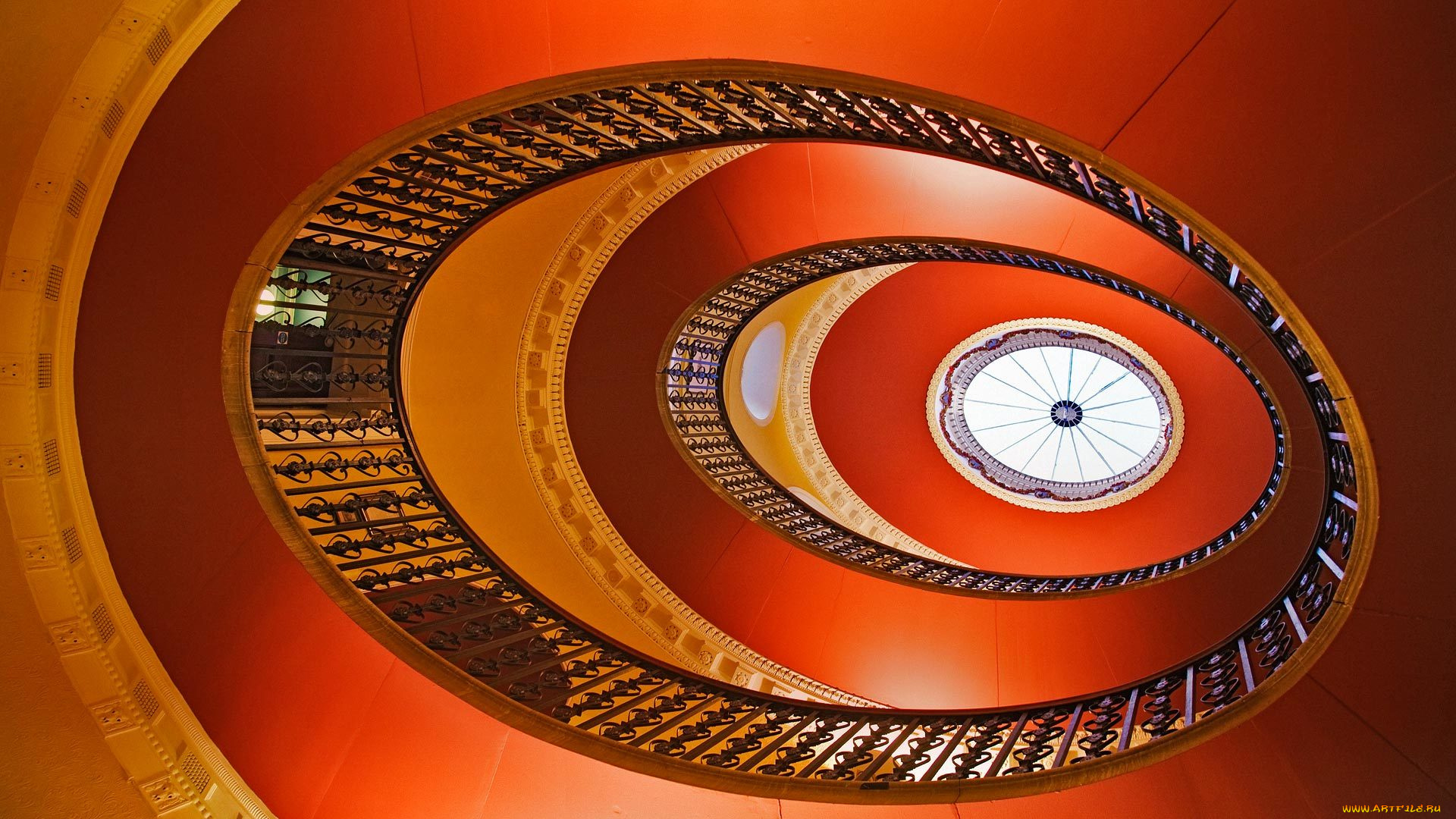 интерьер, холлы, , лестницы, , корридоры, willersley, castle, замок, здание, лестница, дербишир, кромфорд, англия