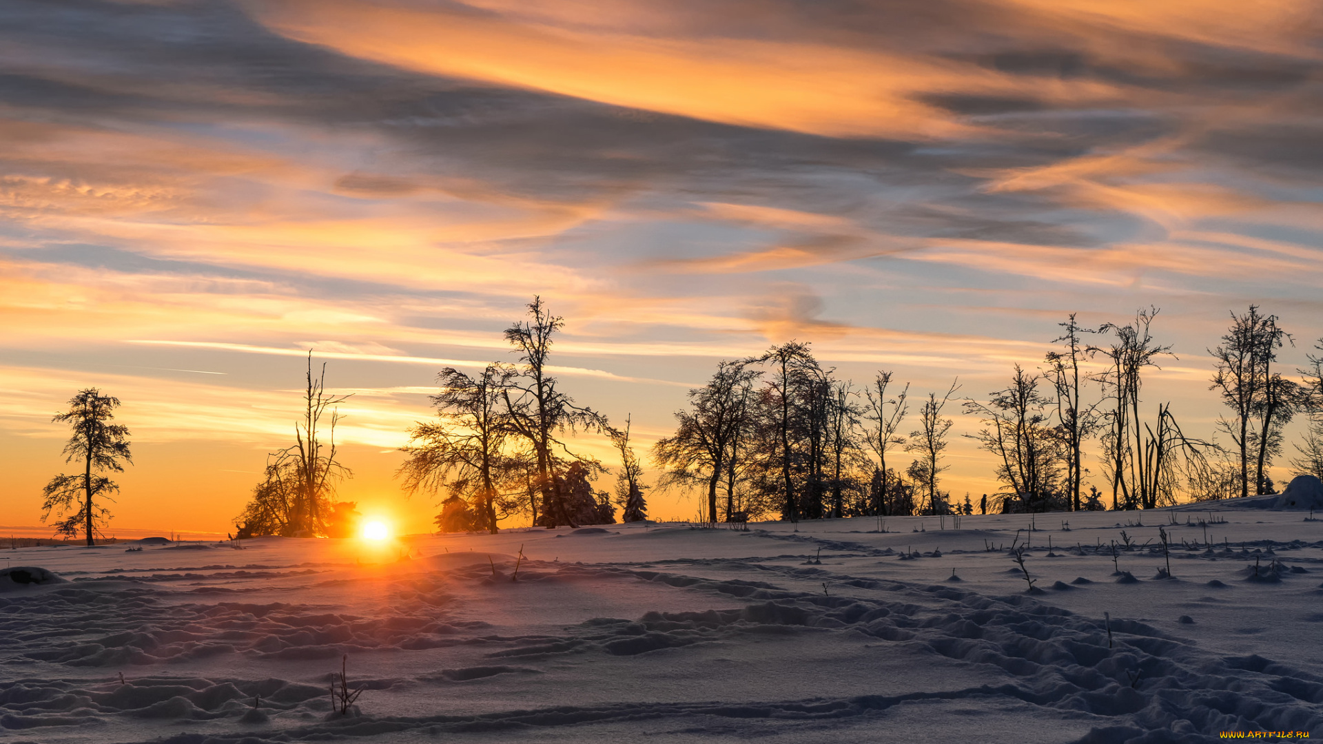 природа, восходы, закаты, рассвет