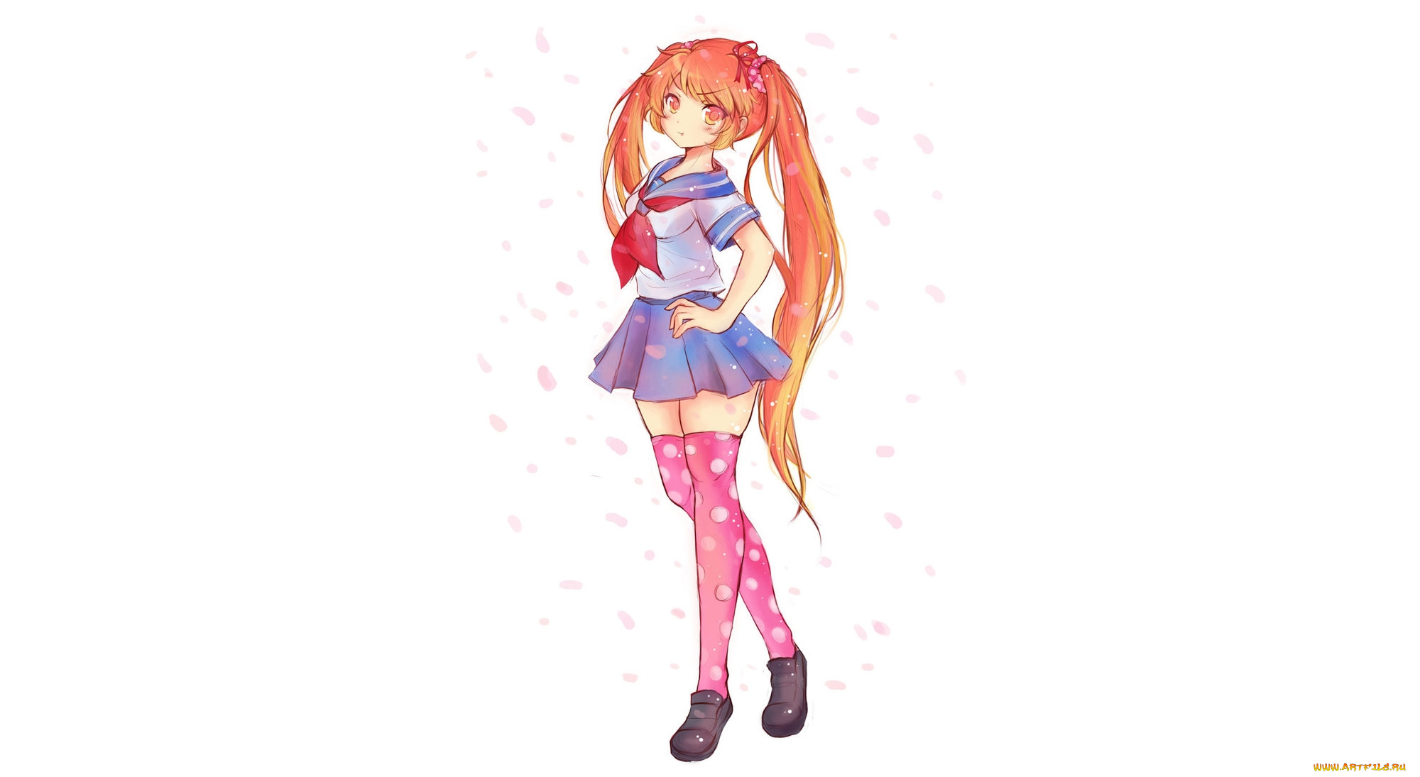 yandere, simulator, аниме, unknown, , другое, фон, взгляд, девушка