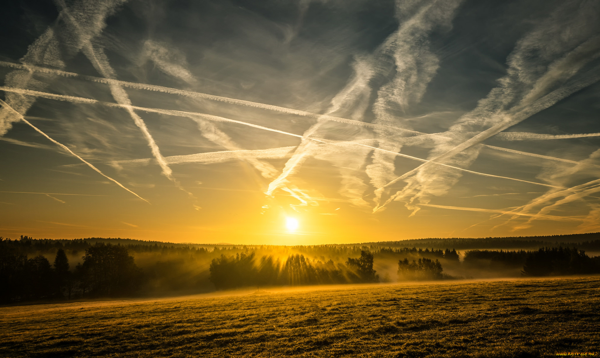 природа, восходы, закаты, рассвет