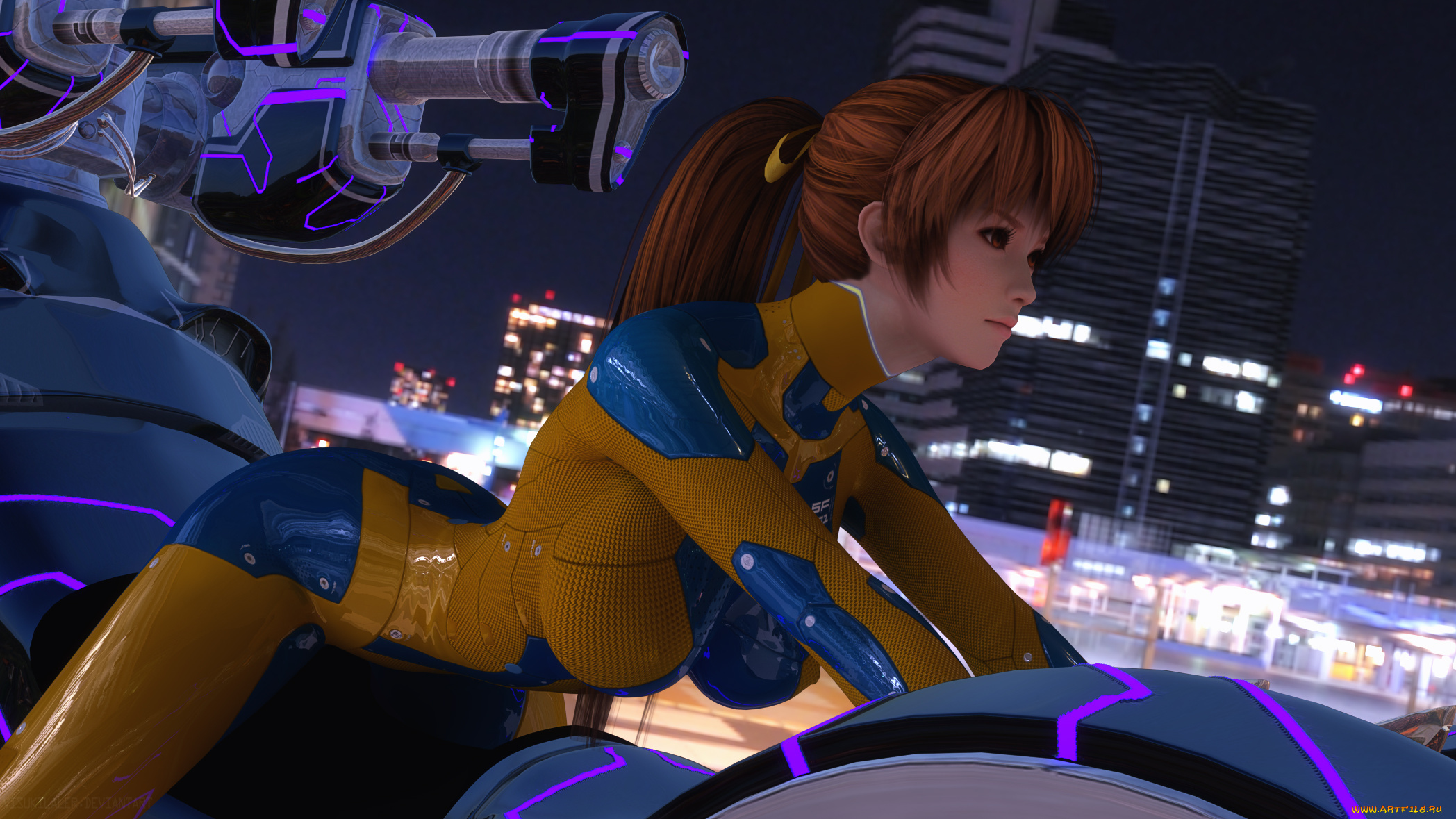 3д, графика, фантазия, , fantasy, фон, девушка, взгляд