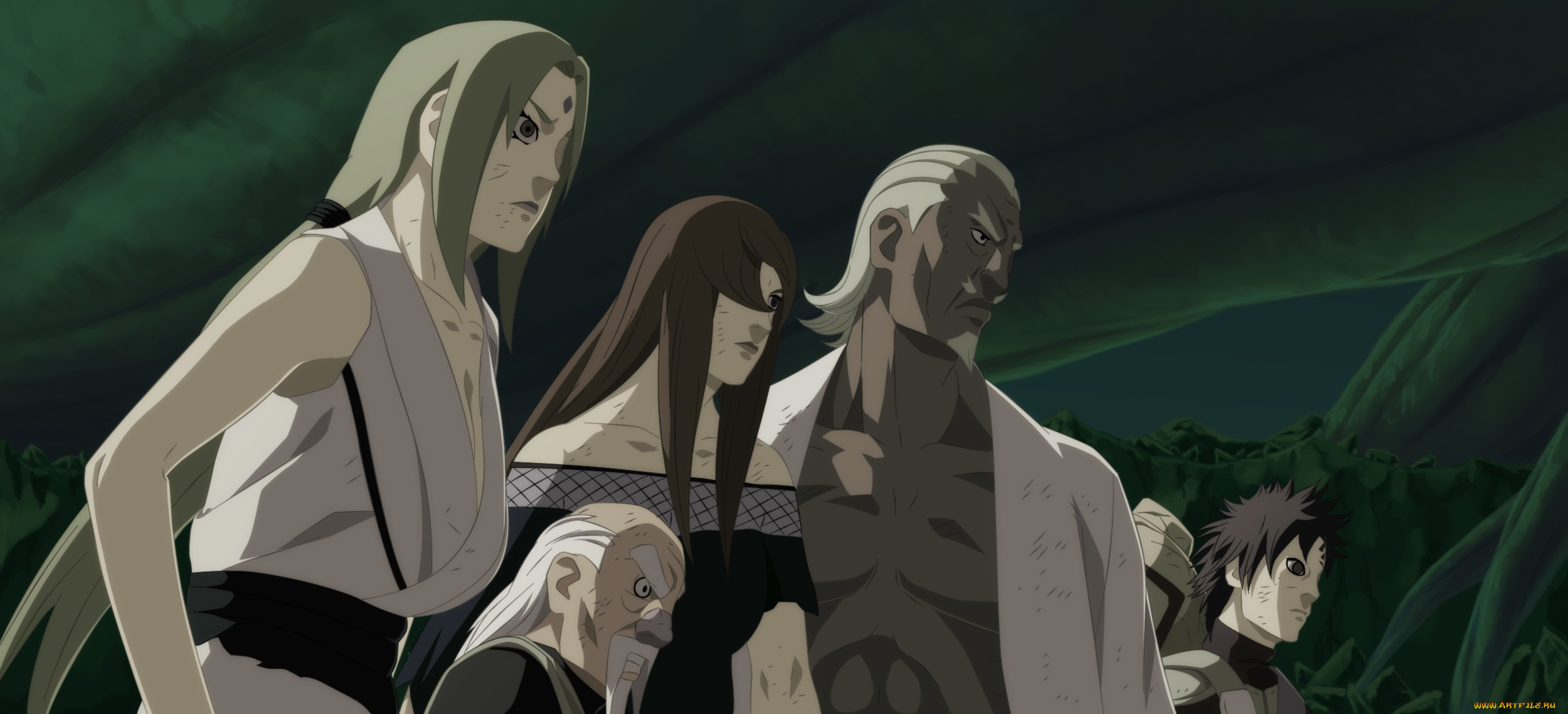 аниме, naruto, персонажи