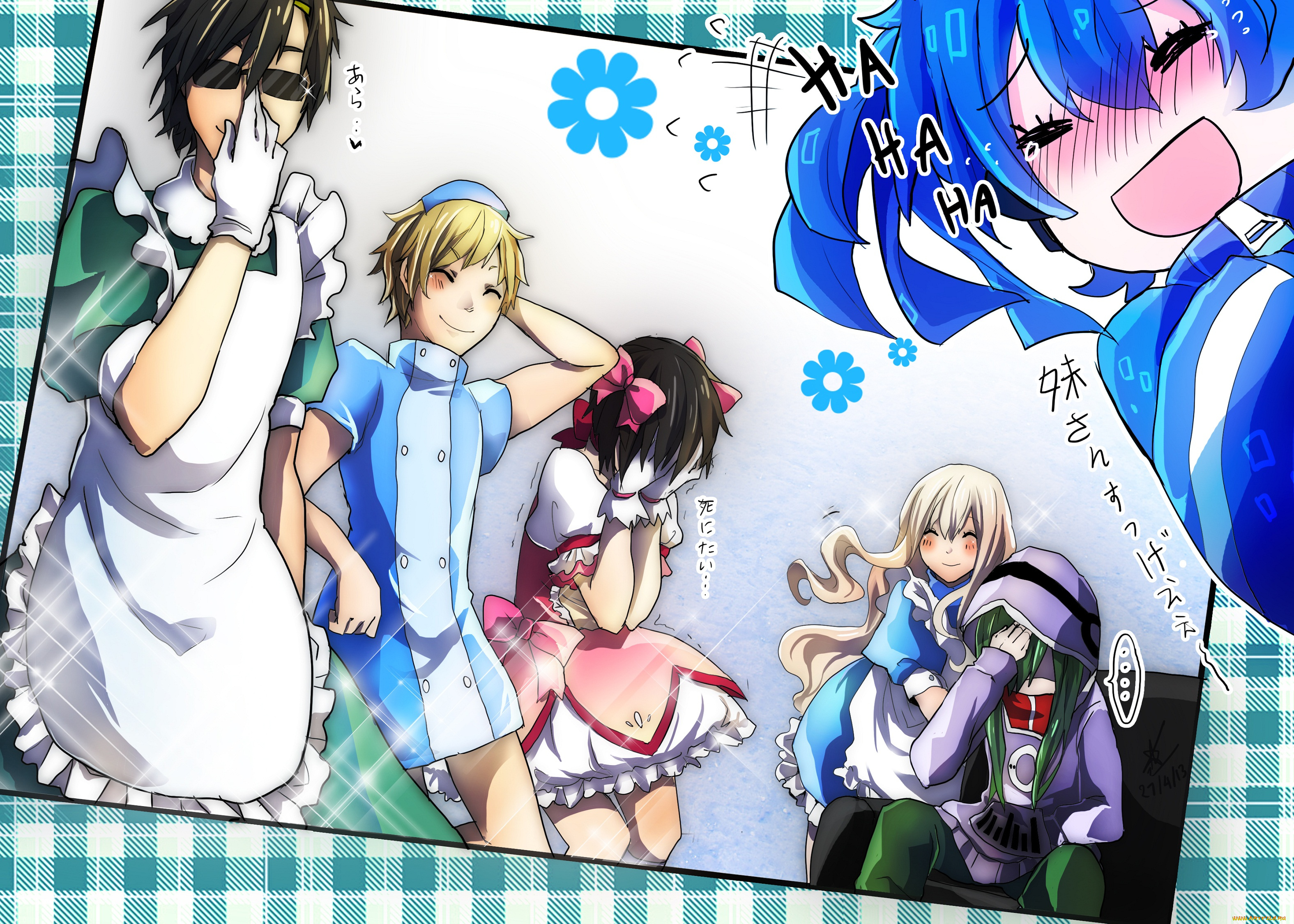 аниме, kagerou, project, kagerou, project