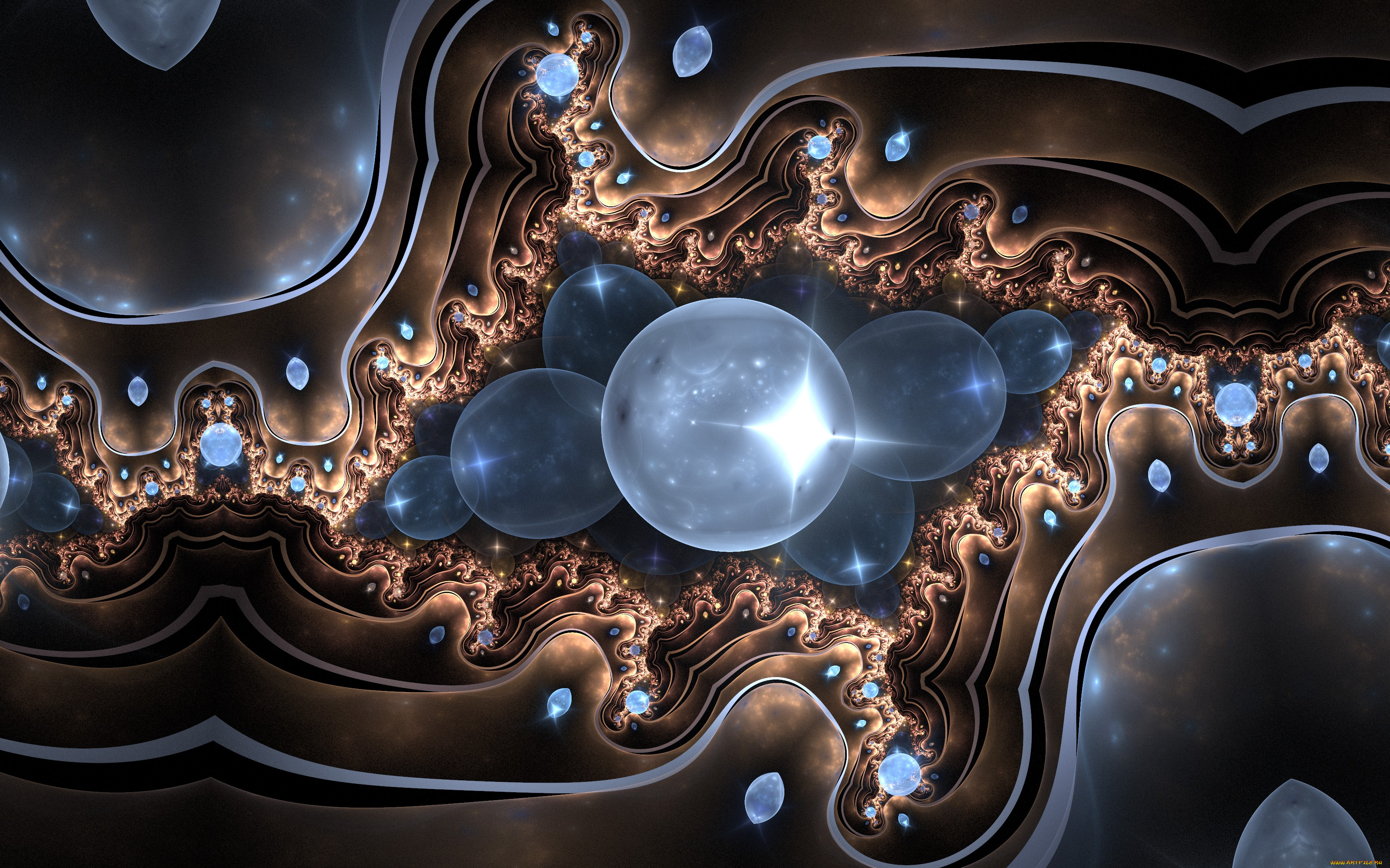 3д, графика, фракталы, , fractal, цвета, фон, узор