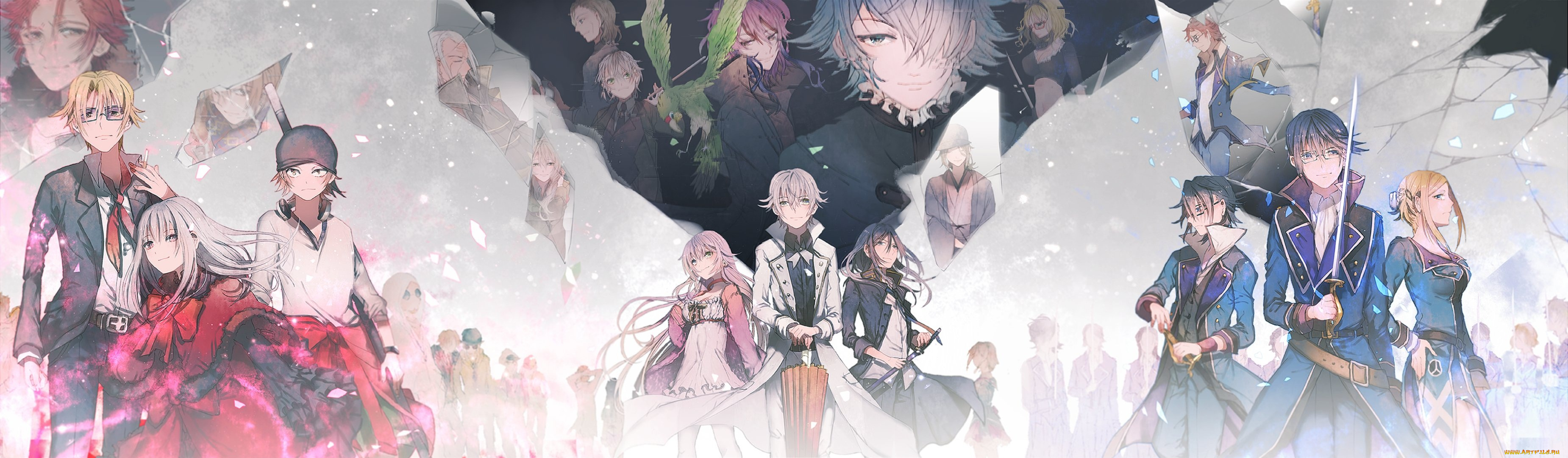 аниме, k, project, арт, парни, проект, кей