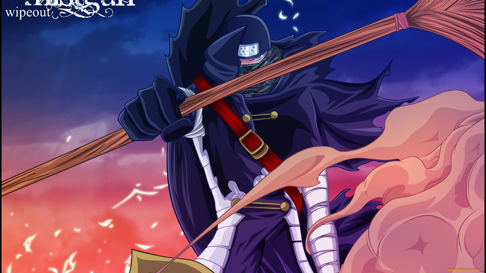 аниме, fairy, tail, mystogan, волшебник, чародей