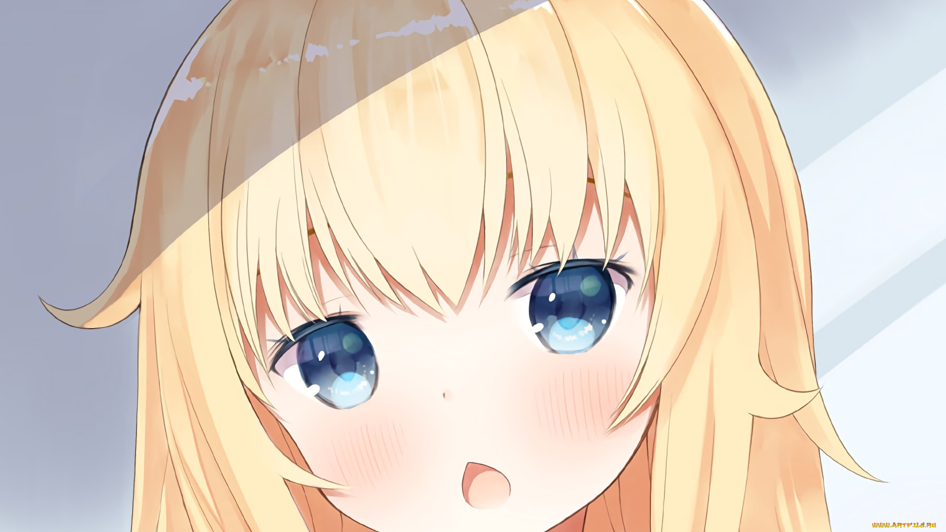 аниме, gabriel, dropout, фон, взгляд, девушка