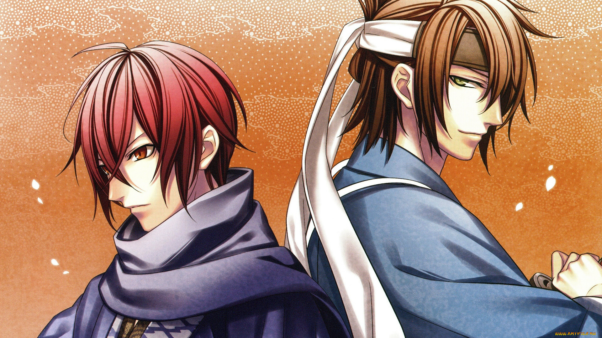 аниме, hakuouki, urakata