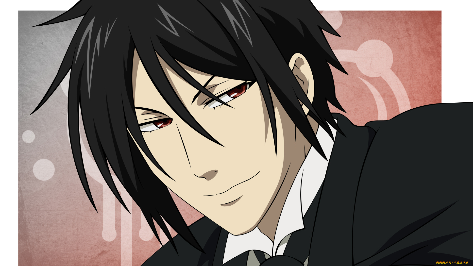 аниме, kuroshitsuji, sebastian, michaelis