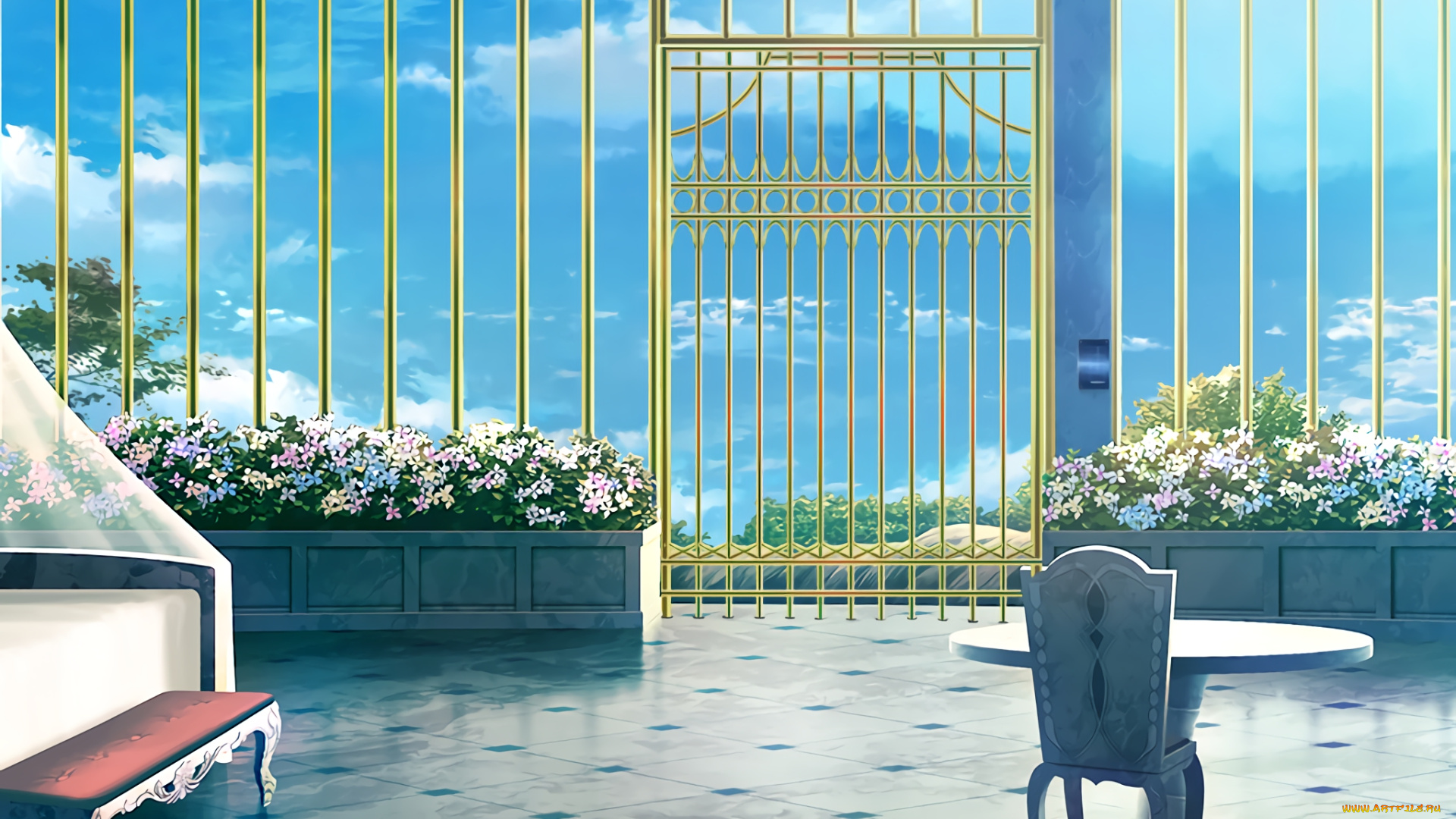 аниме, sword, art, online, ворота