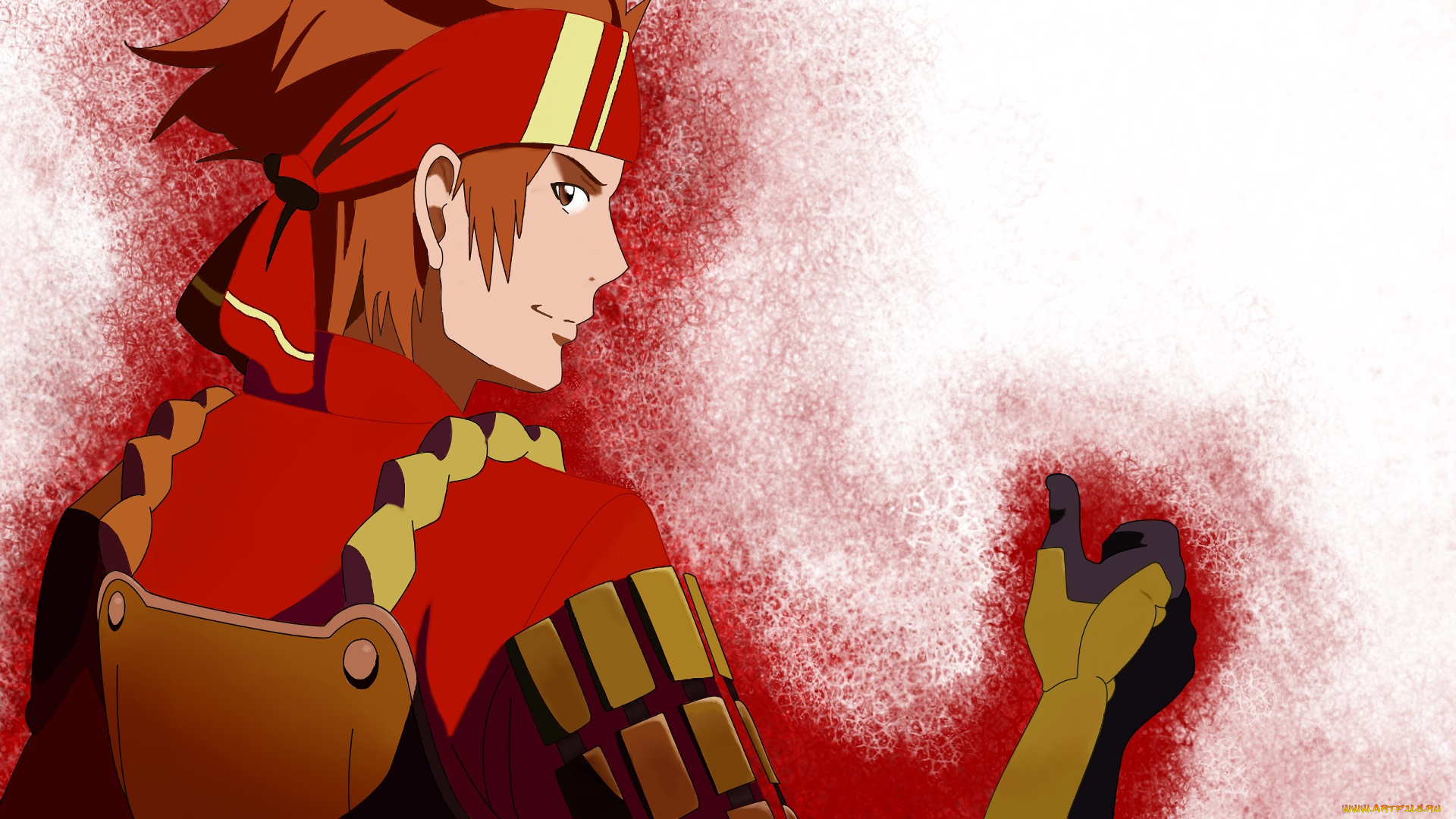 аниме, sword, art, online, взгляд, парень, фон