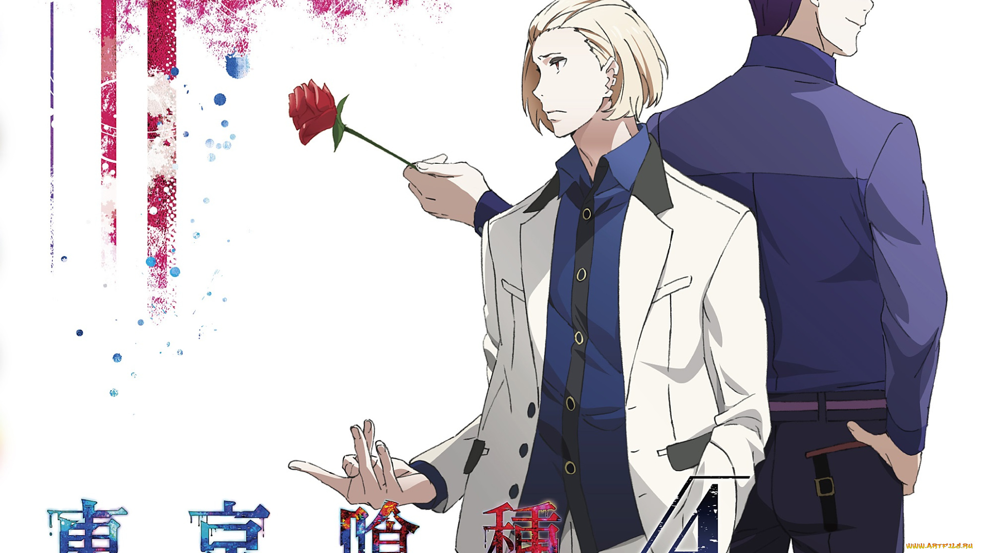 аниме, tokyo, ghoul, парни