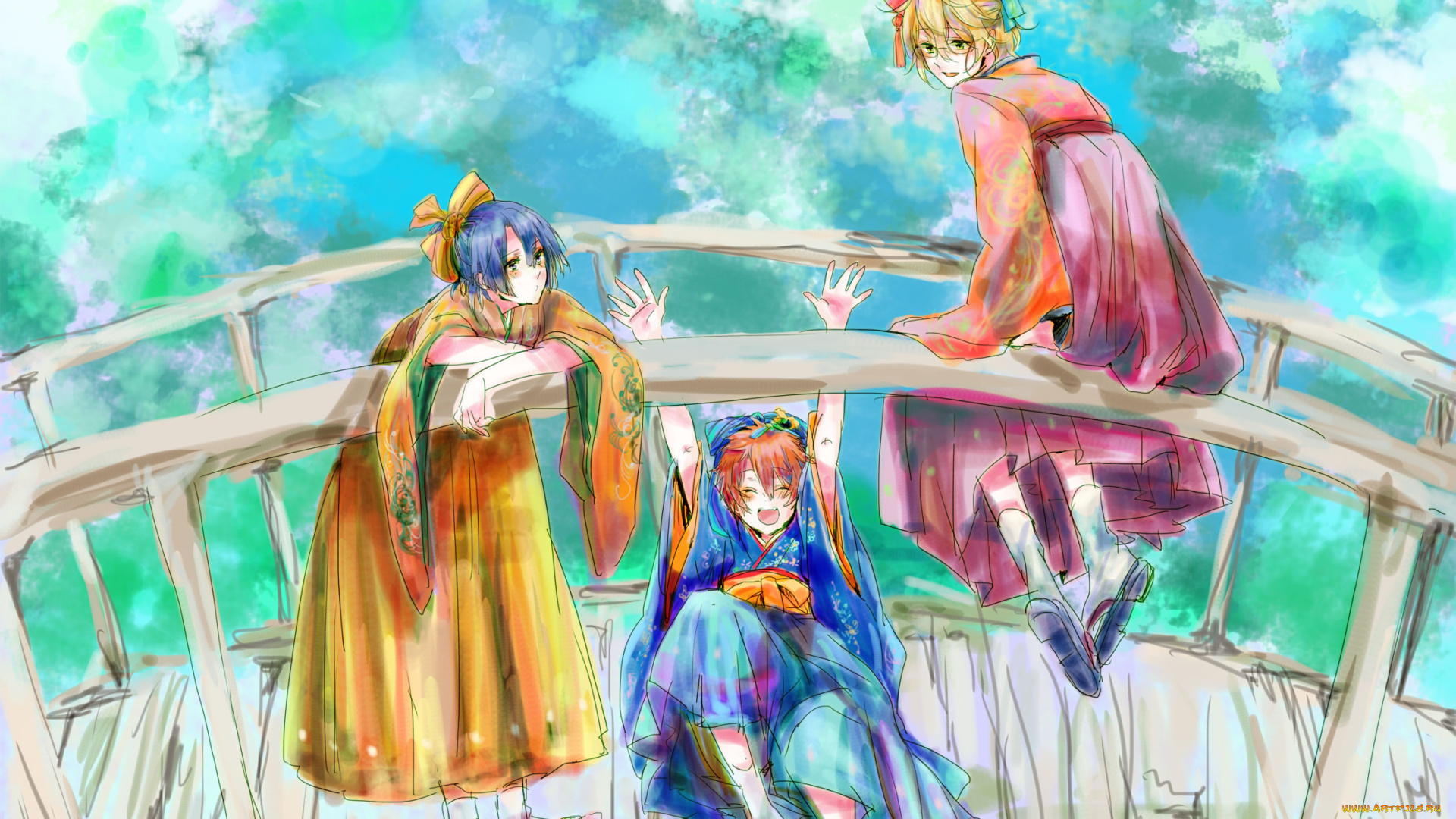 аниме, uta, no, prince-sama, парни