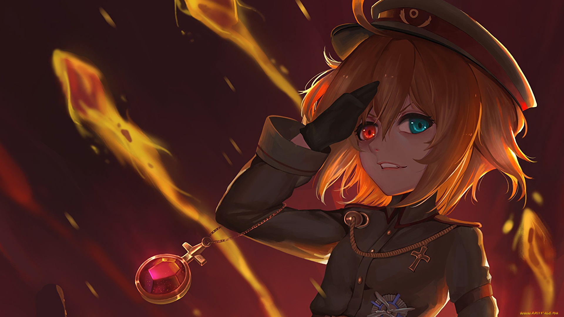 аниме, youjo, senki, youjo, senki