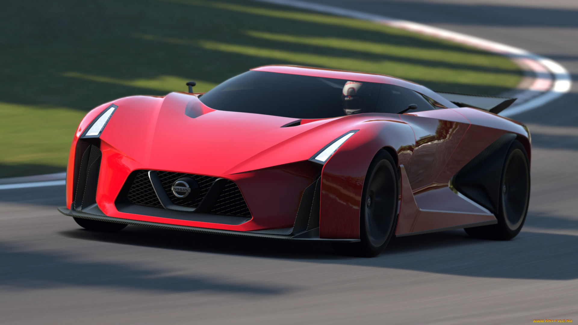 nissan, vision, gt, concept, 2020, автомобили, 3д, 2020, concept, gt, vision, nissan