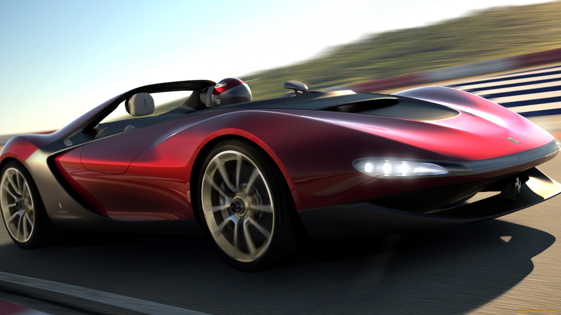 pininfarina, ferrari, sergio, 2013, автомобили, 3д, pininfarina, ferrari, sergio, 2013