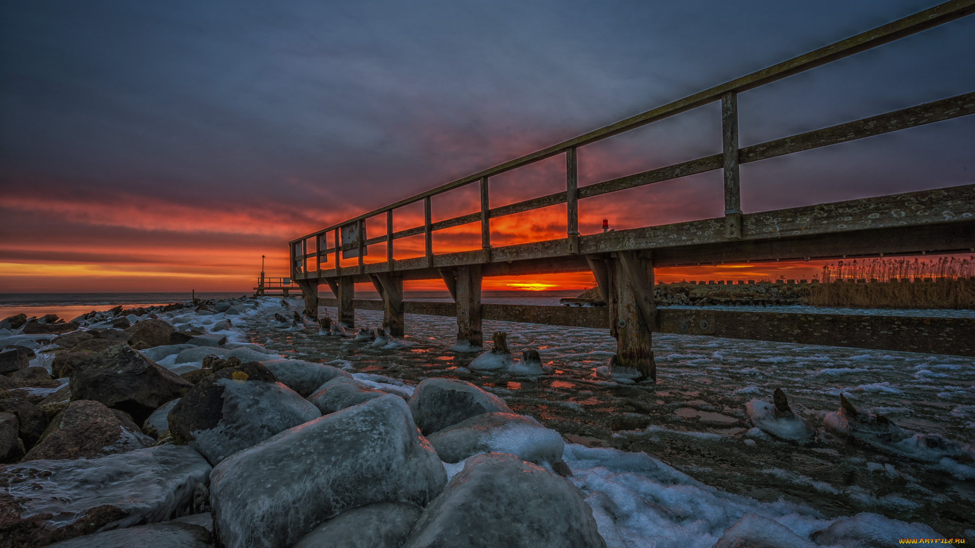 природа, побережье, берег, море