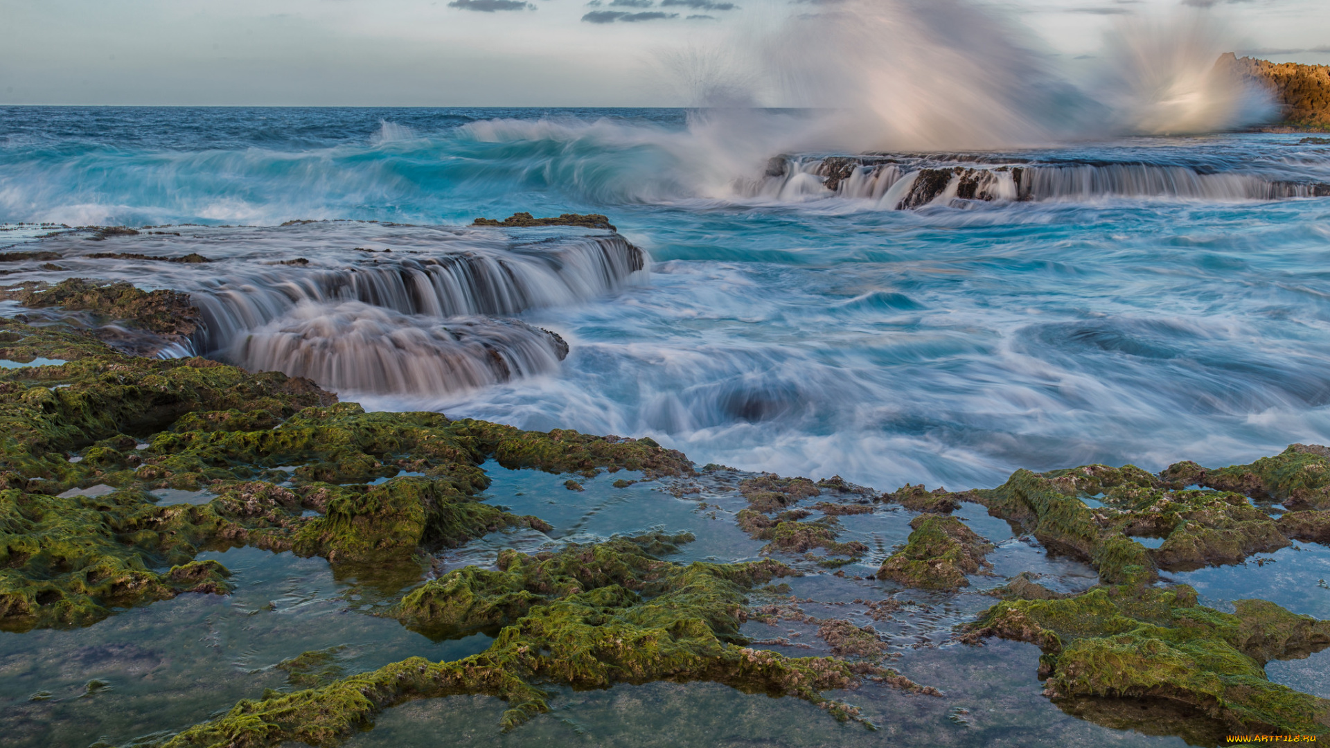 природа, побережье, берег, море