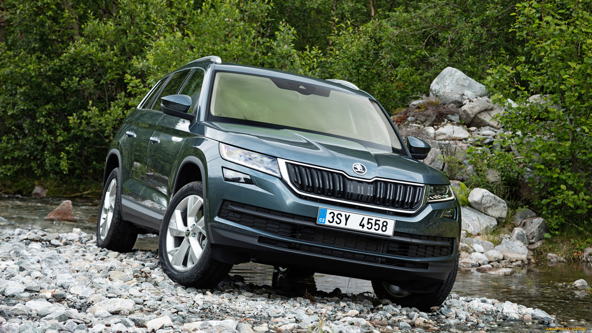 skoda, kodiaq, 2017, автомобили, skoda, kodiaq, 2017, внедорожник