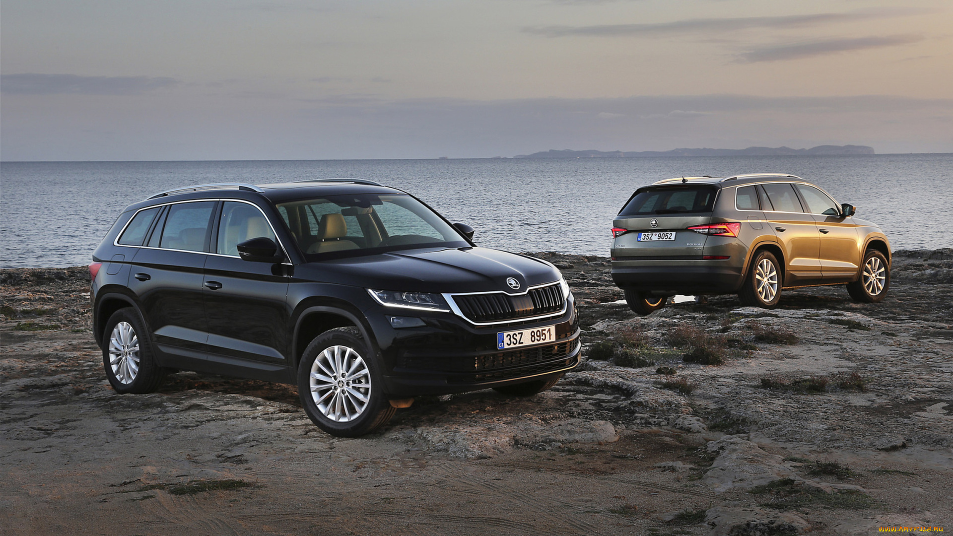 skoda, kodiaq, 2017, автомобили, skoda, kodiaq, 2017, внедорожник