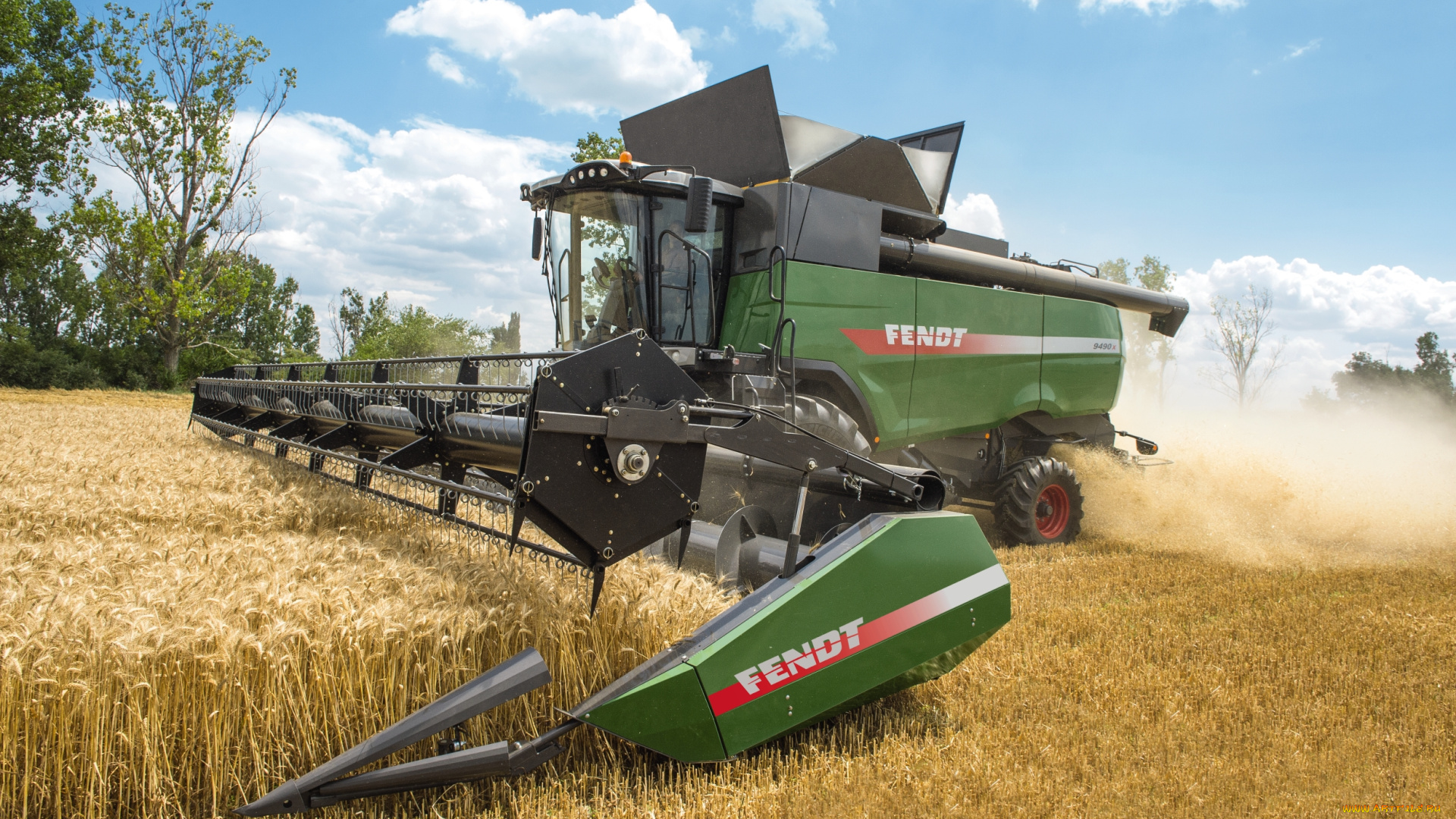 техника, комбайны, fendt