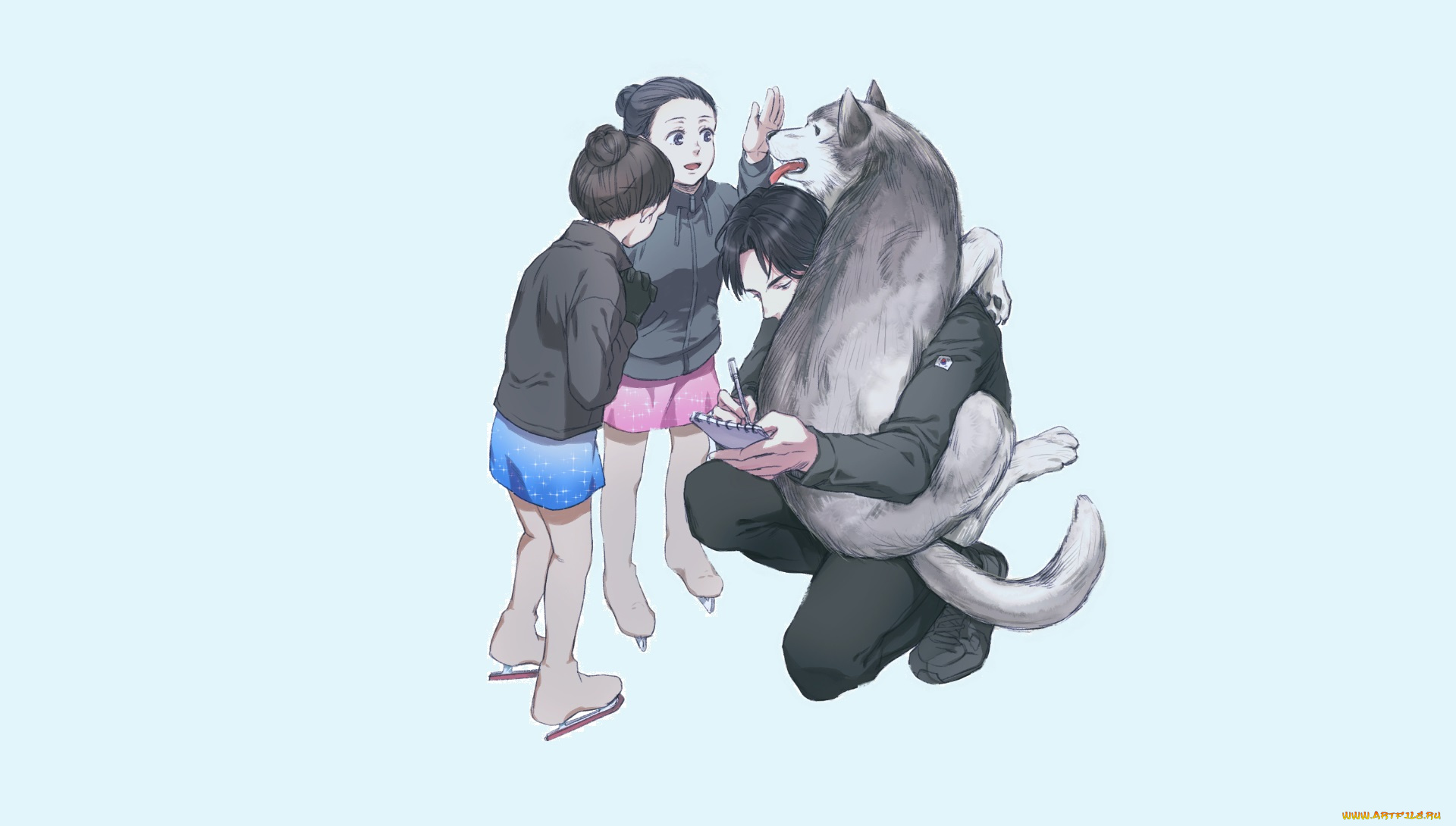 аниме, yuri, on, ice, lee, seung-gil