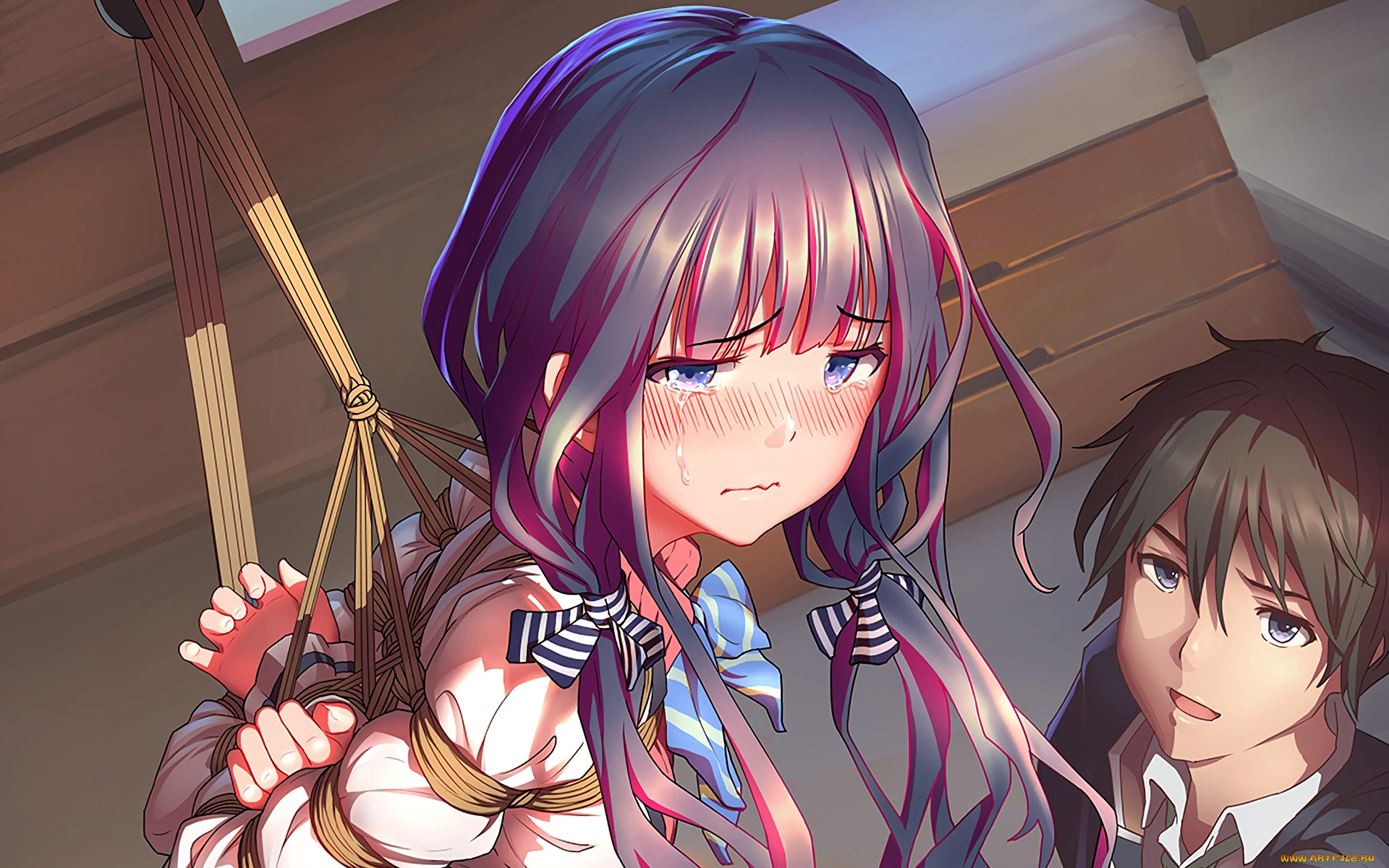 аниме, masamune, shirow, , artbook, девушка, взгляд, фон