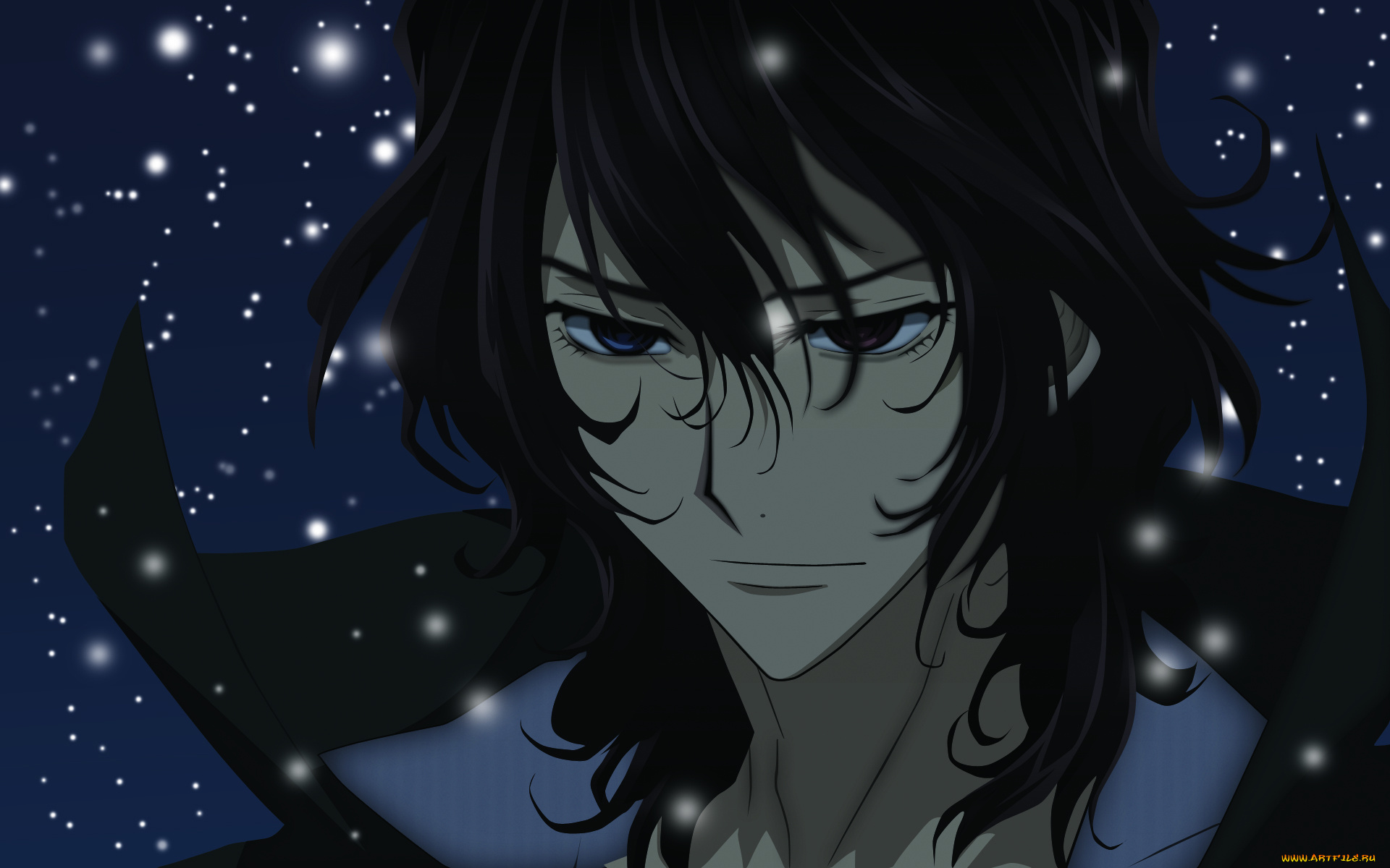 аниме, vampire, knight, парень