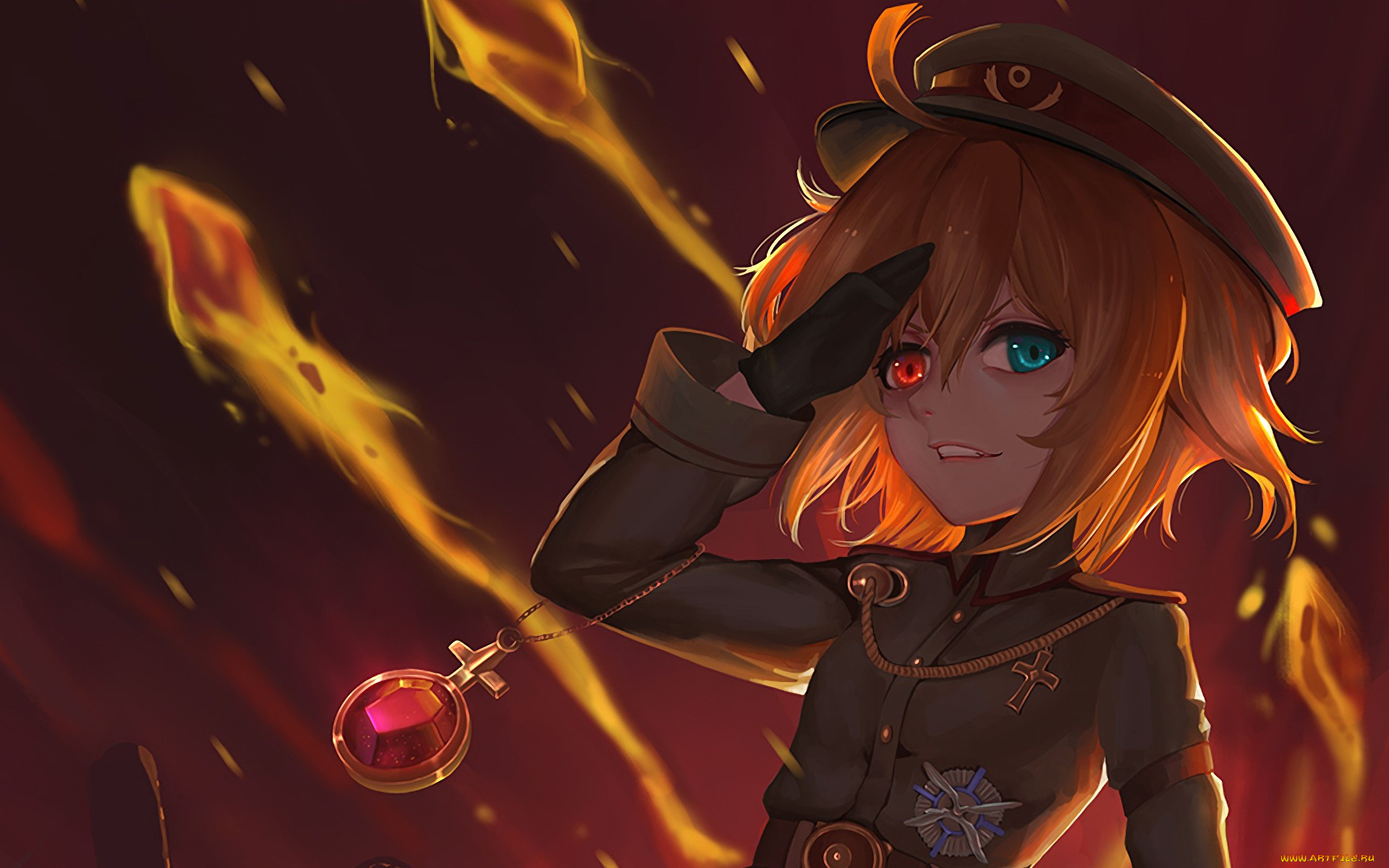 аниме, youjo, senki, youjo, senki