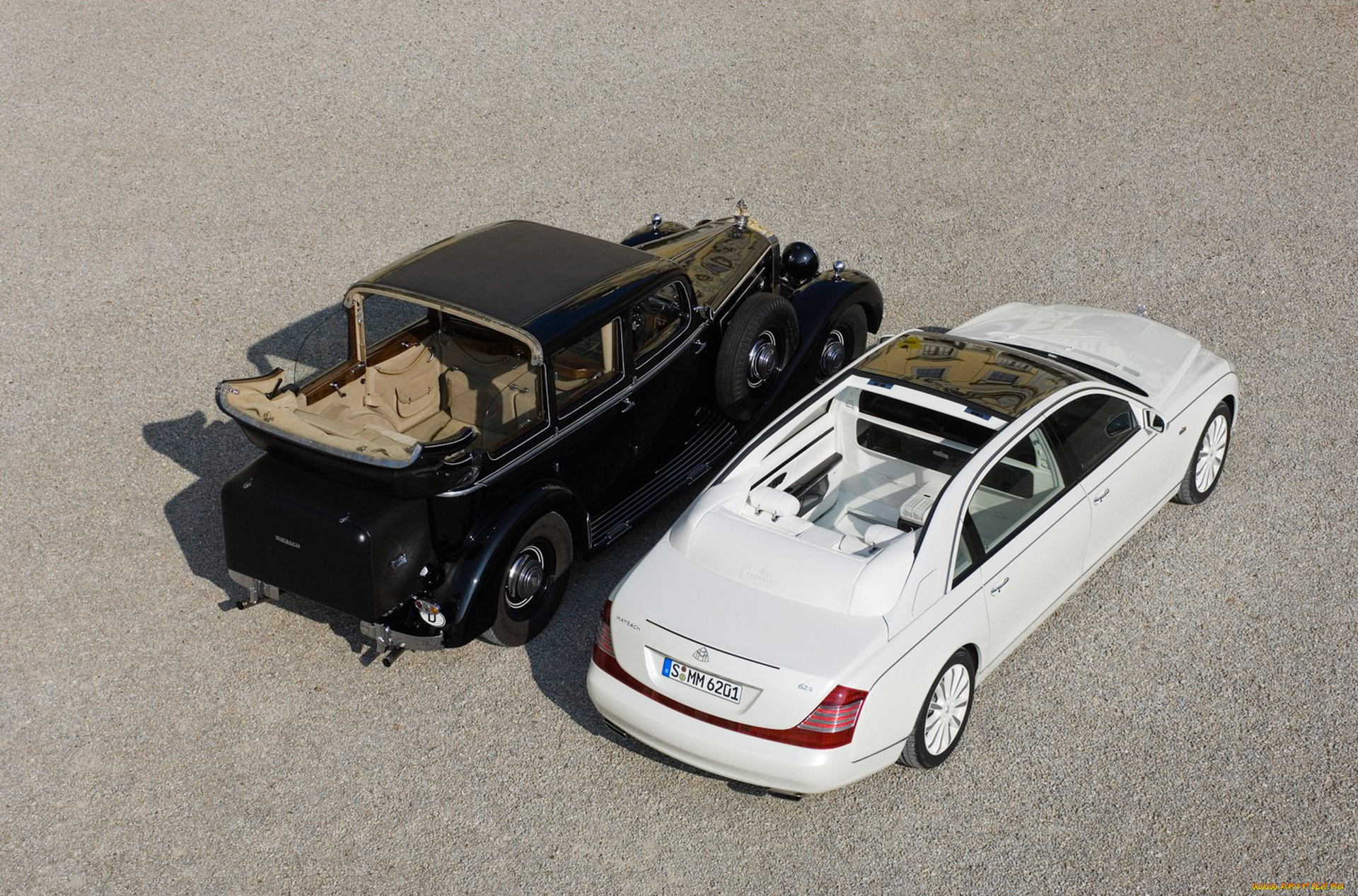 maybach, landaulet, 2009, and, maybach, landaulet, retro, car, автомобили, maybach, car, 2009, landaulet, retro