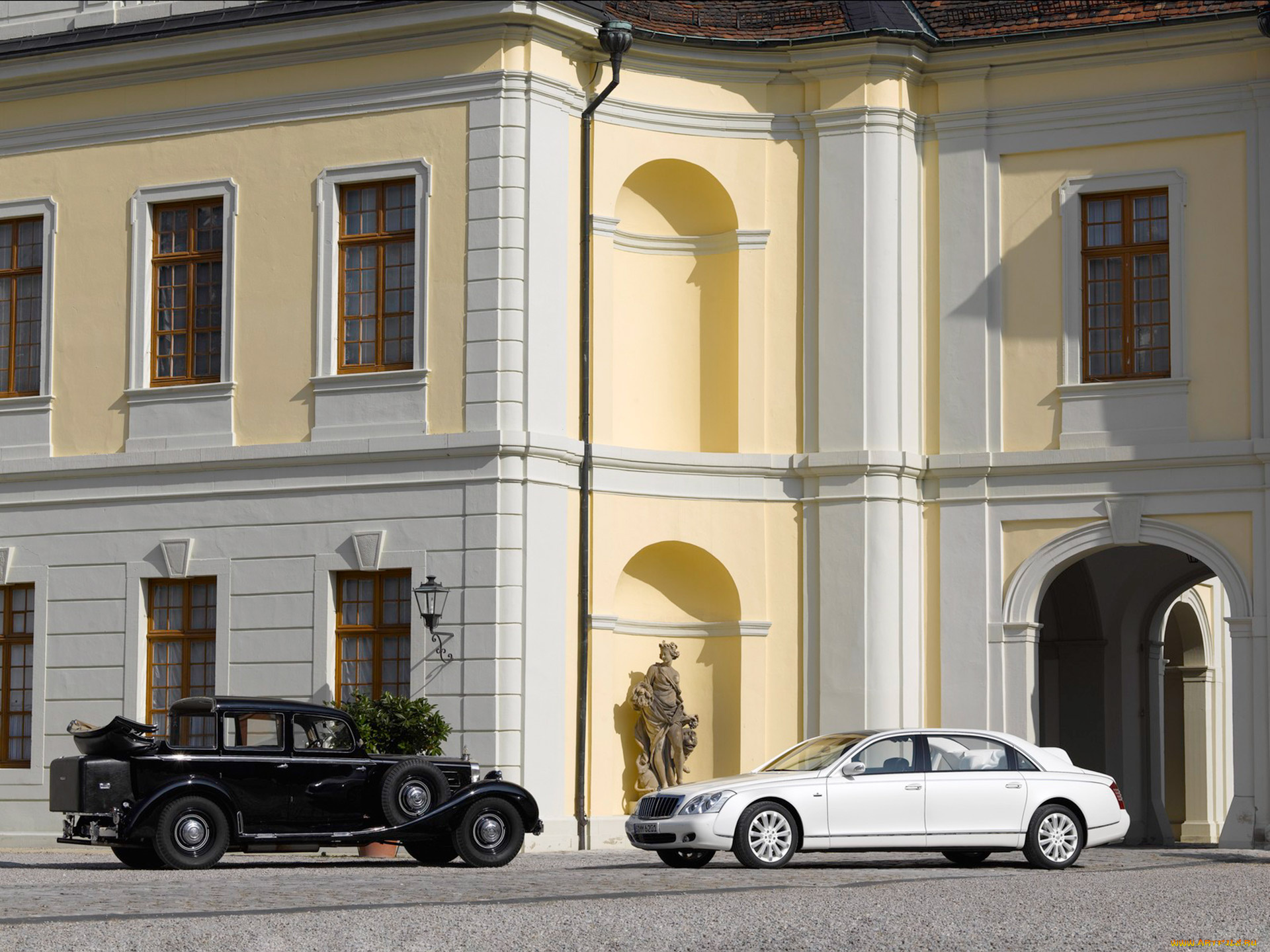 maybach, landaulet, 2009, and, maybach, landaulet, retro, car, автомобили, выставки, и, уличные, фото, landaulet, maybach, 2009, car, retro