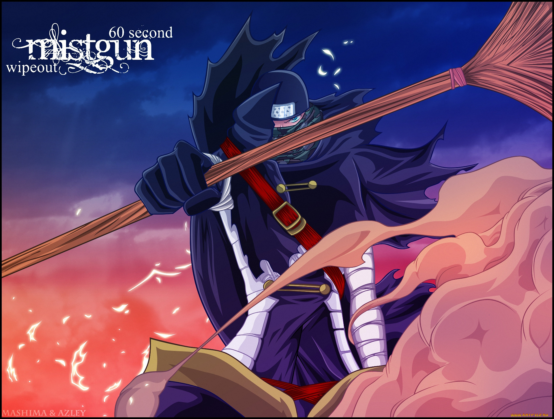 аниме, fairy, tail, mystogan, волшебник, чародей