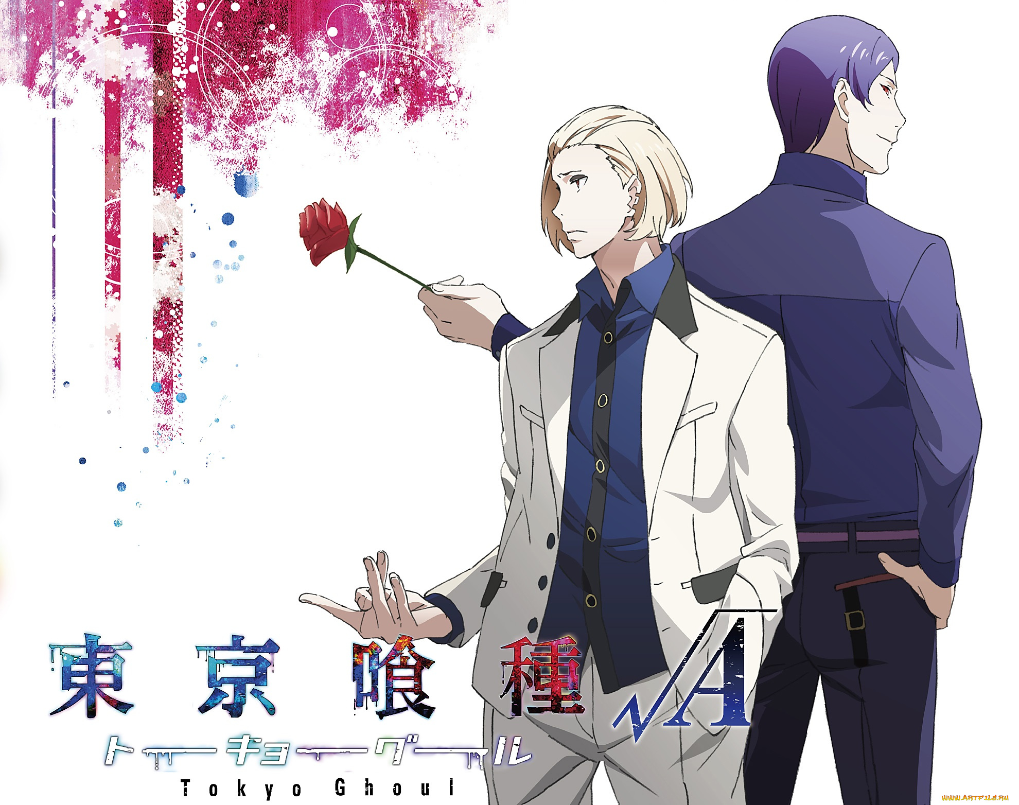 аниме, tokyo, ghoul, парни