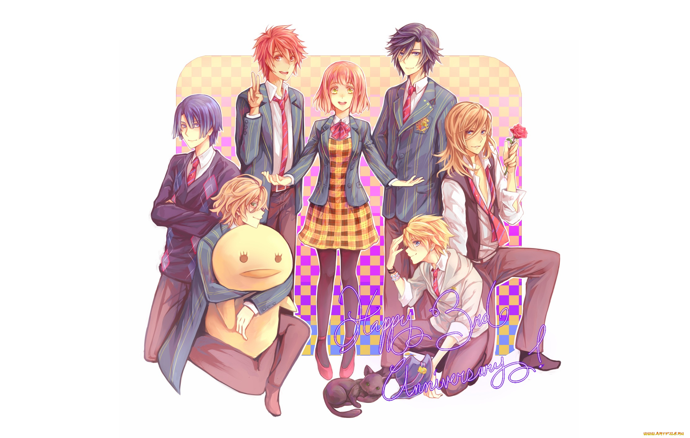 аниме, uta, no, prince-sama, поющий, принц