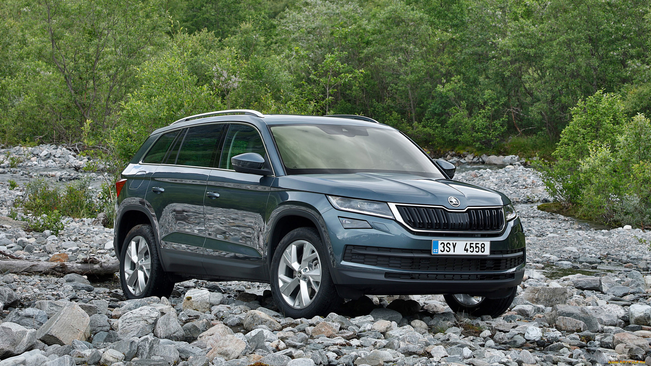 skoda, kodiaq, 2017, автомобили, skoda, kodiaq, 2017, внедорожник