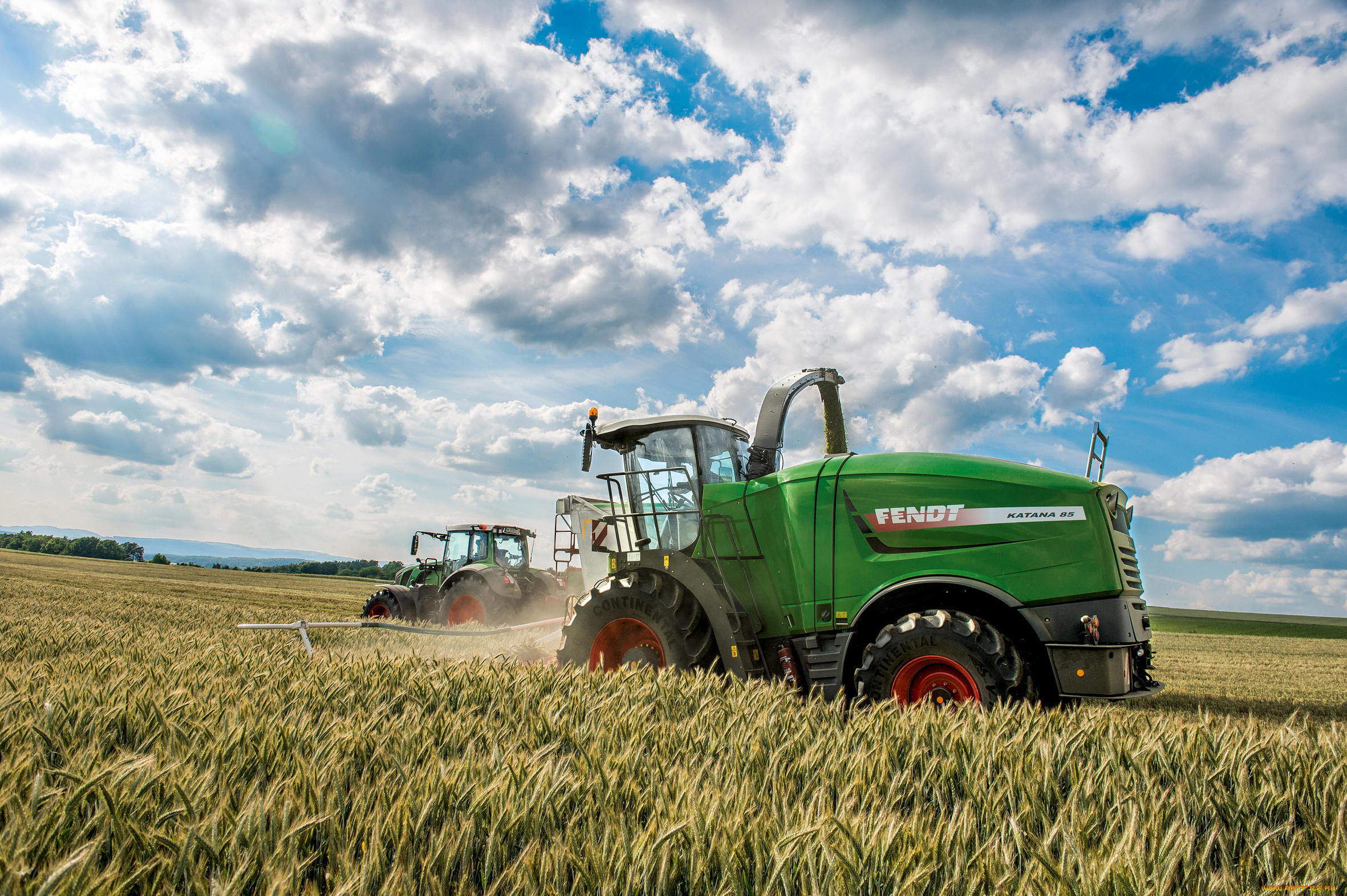 техника, комбайны, fendt