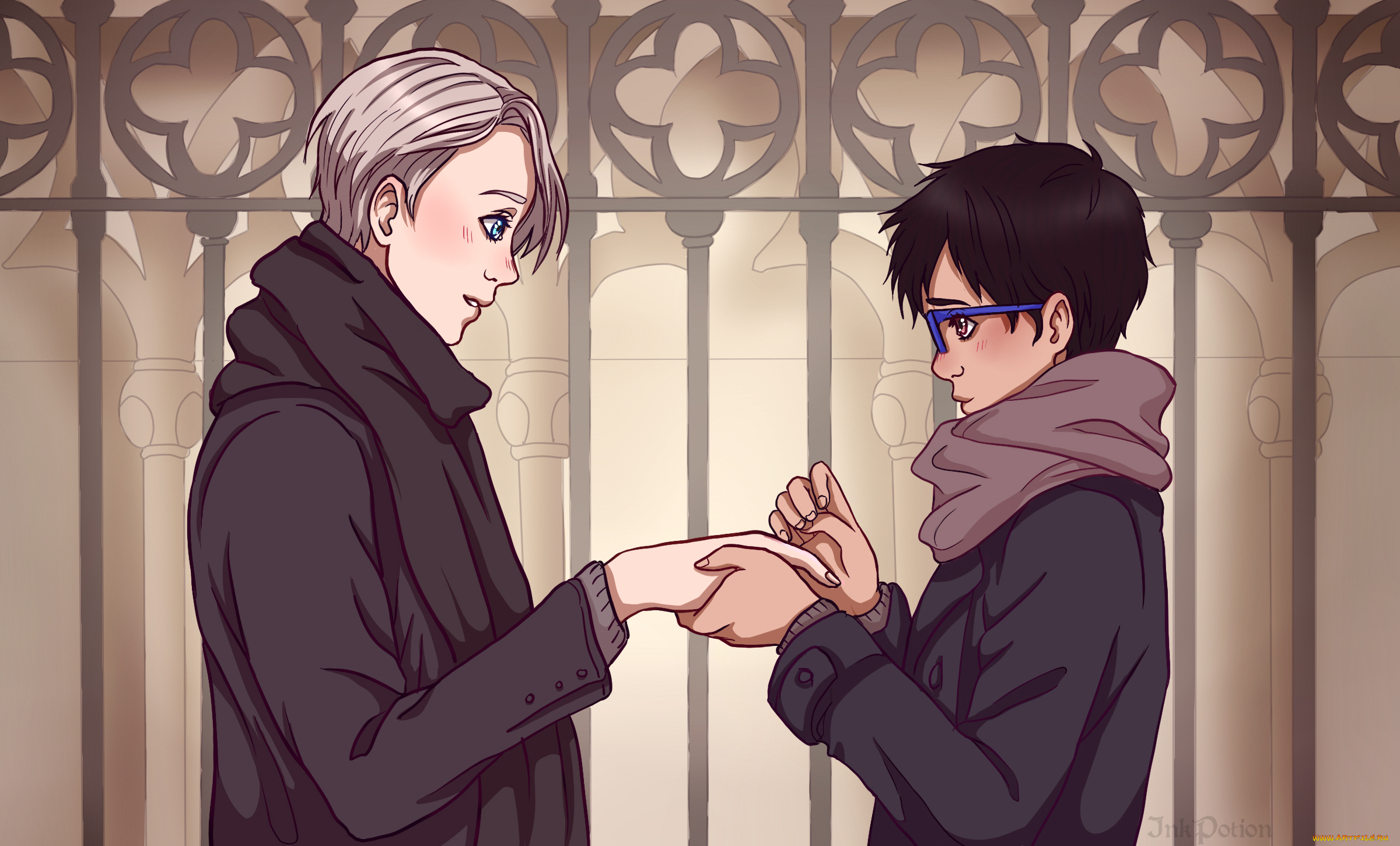 аниме, yuri, on, ice, yuri, on, ice, арт, юрий, на, льду, юри, катсуки, виктор, никифоров