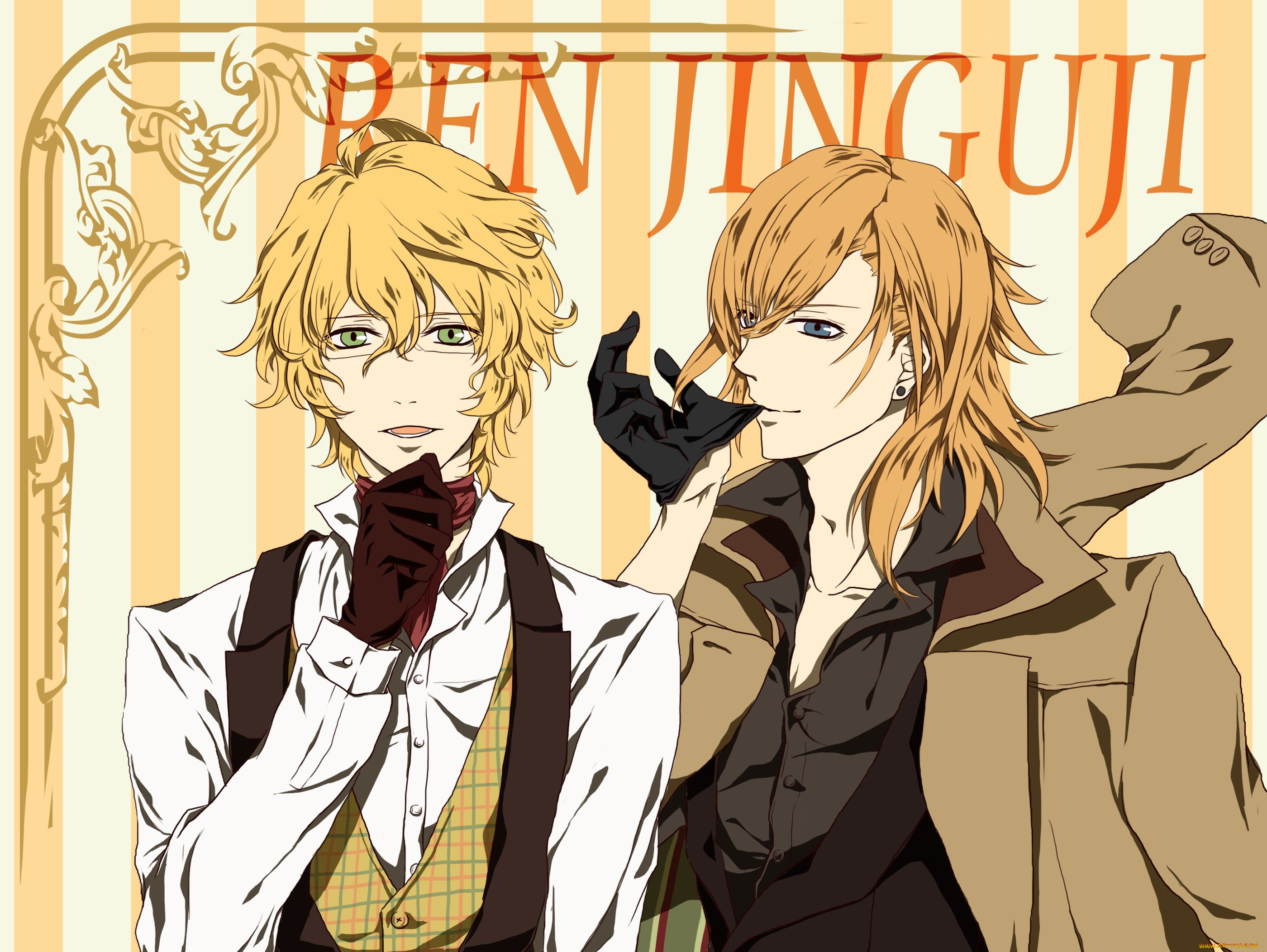 аниме, uta, no, prince-sama, парни