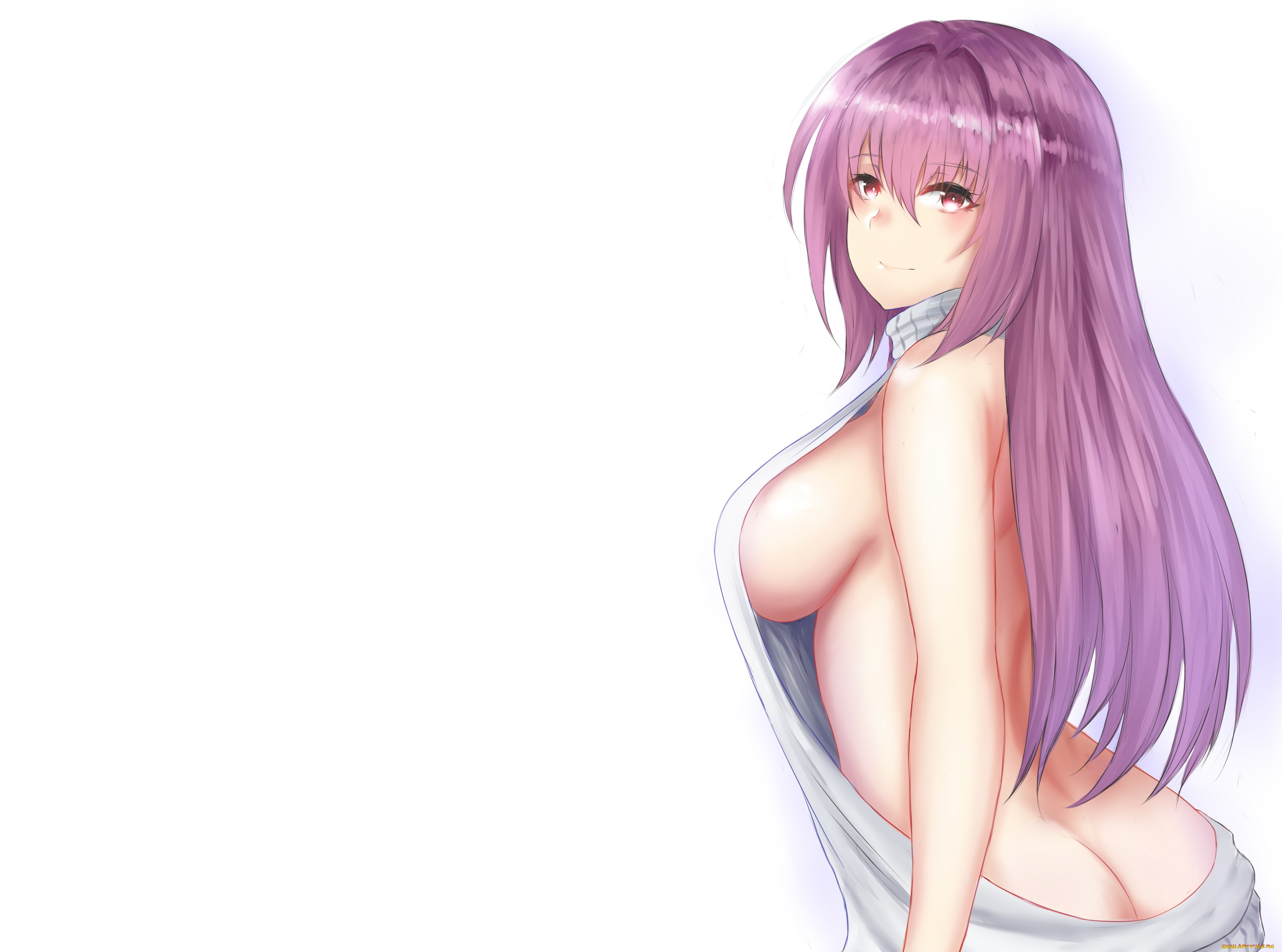 аниме, fate, stay, night, scathach